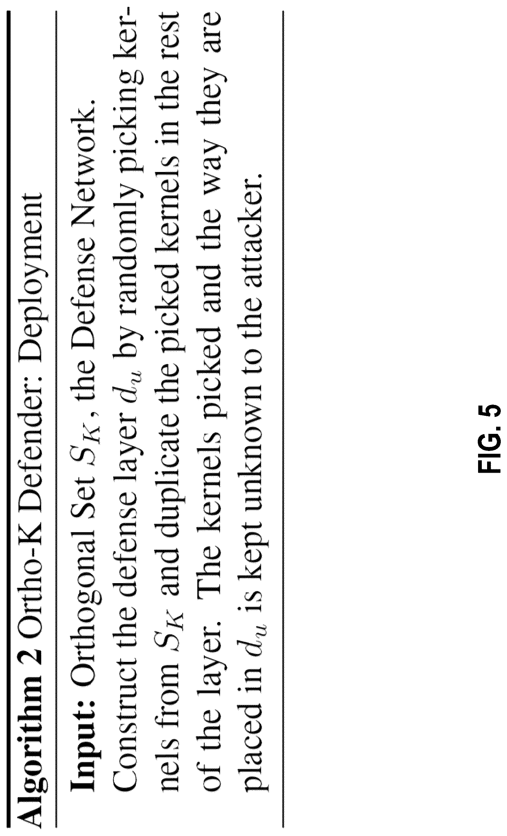 Patent US12306934 Figure 5 – Systems, methods, and apparatuses for integrating a defense mechanism into deep-learning-based systems to defend against adversarial attacks