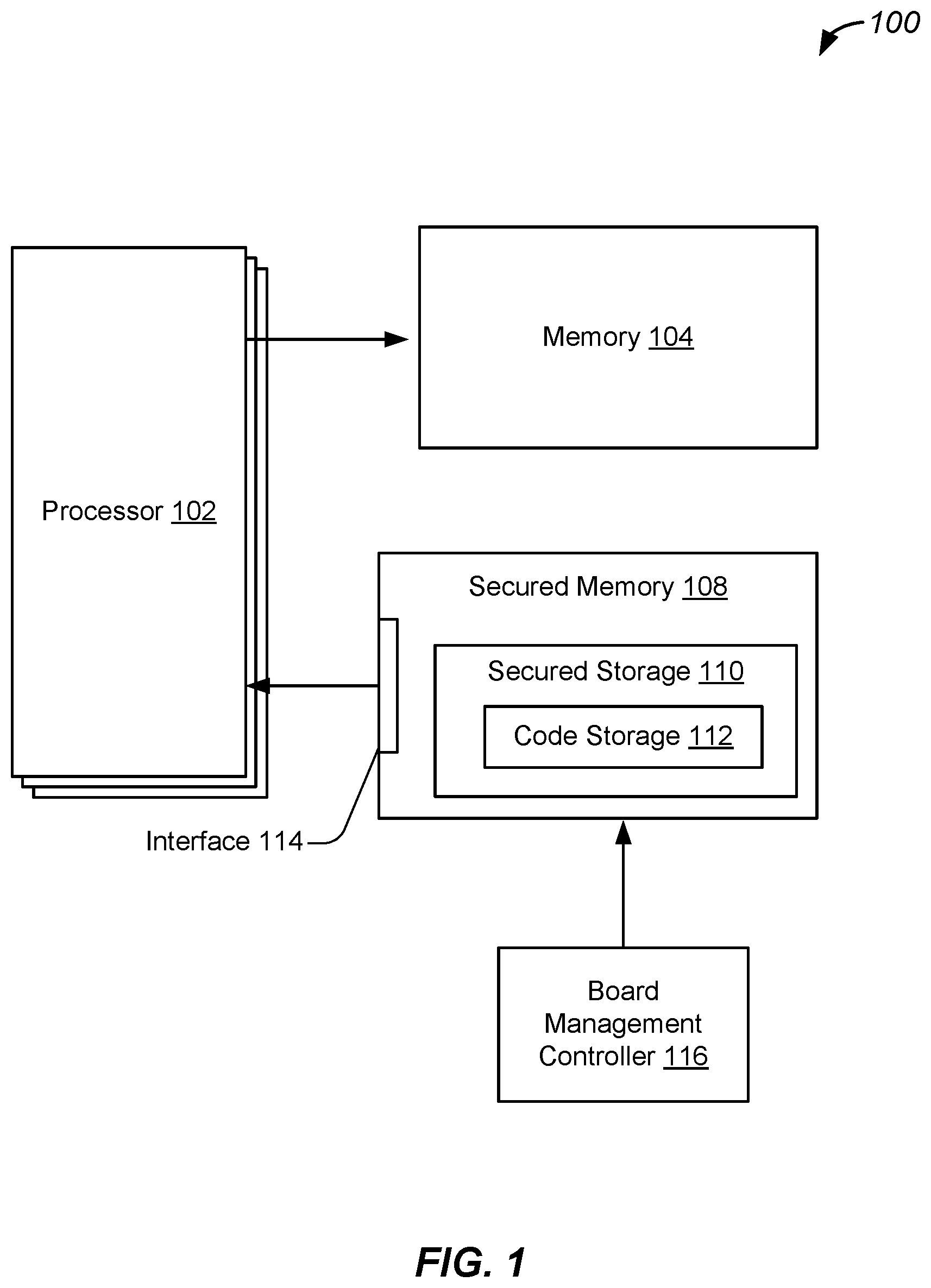Patent US12306954 Figure 1 – Systems, methods, and devices for secured nonvolatile memories