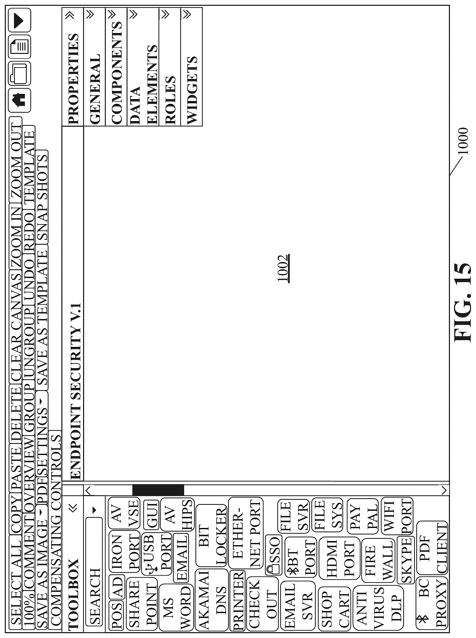 Patent US12306959 Figure 15 – Threat model chaining and attack simulation systems and related methods