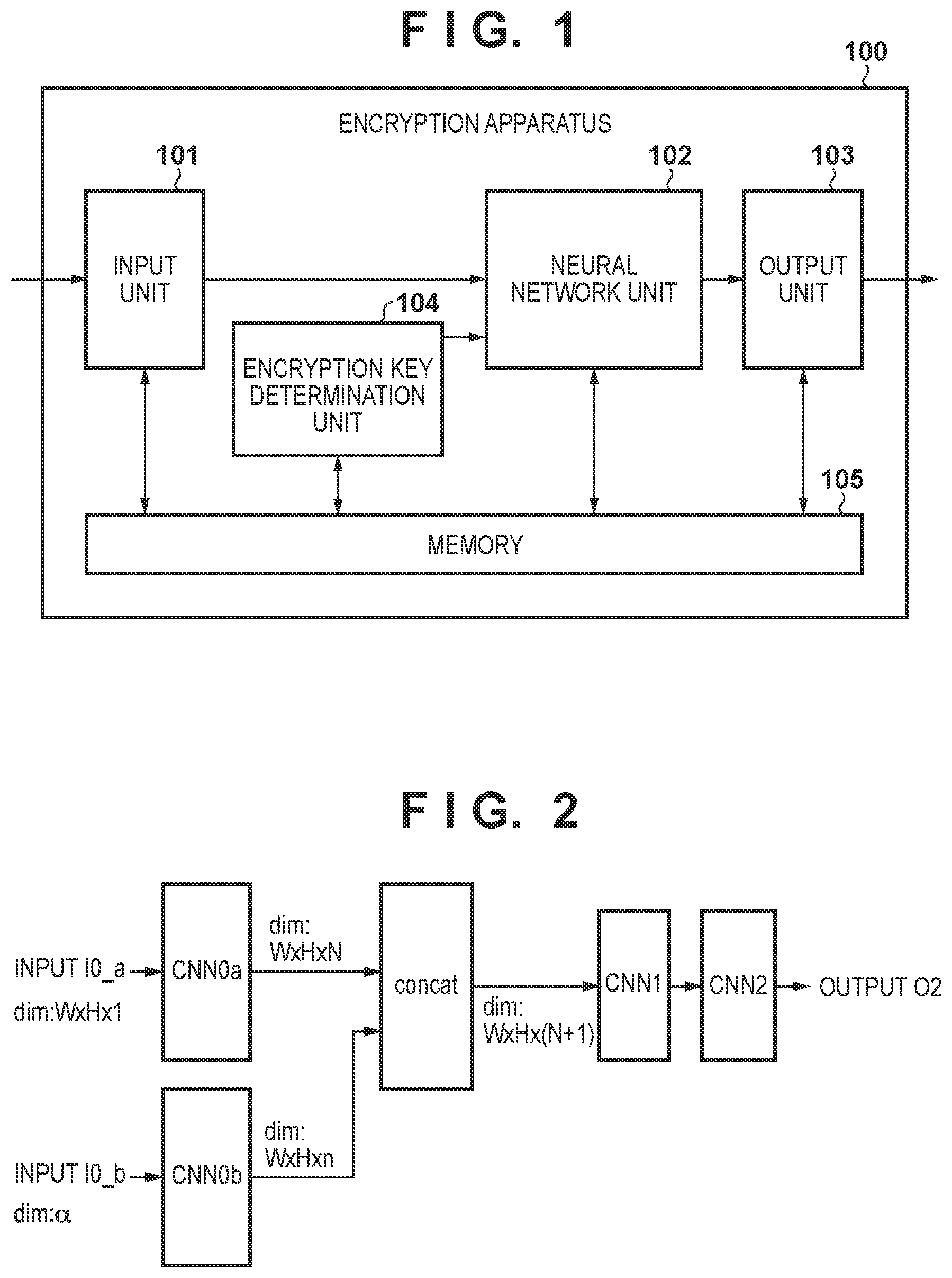 Patent US12306964 Figure 1 – Encryption apparatus and method, decryption apparatus and method, system, neural network learning method, and storage medium