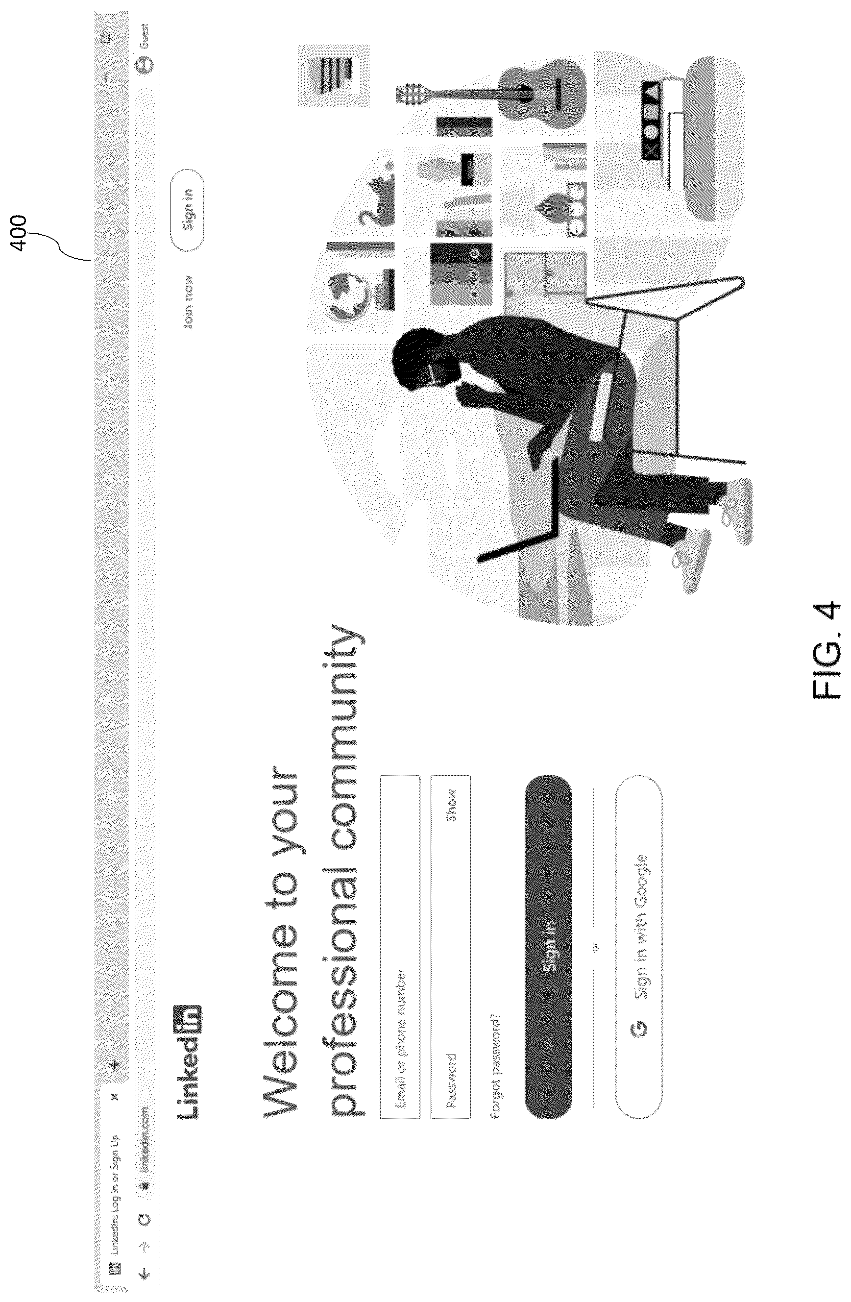 Patent US12306965 Figure 5 – Smart read-only mode for web browsing