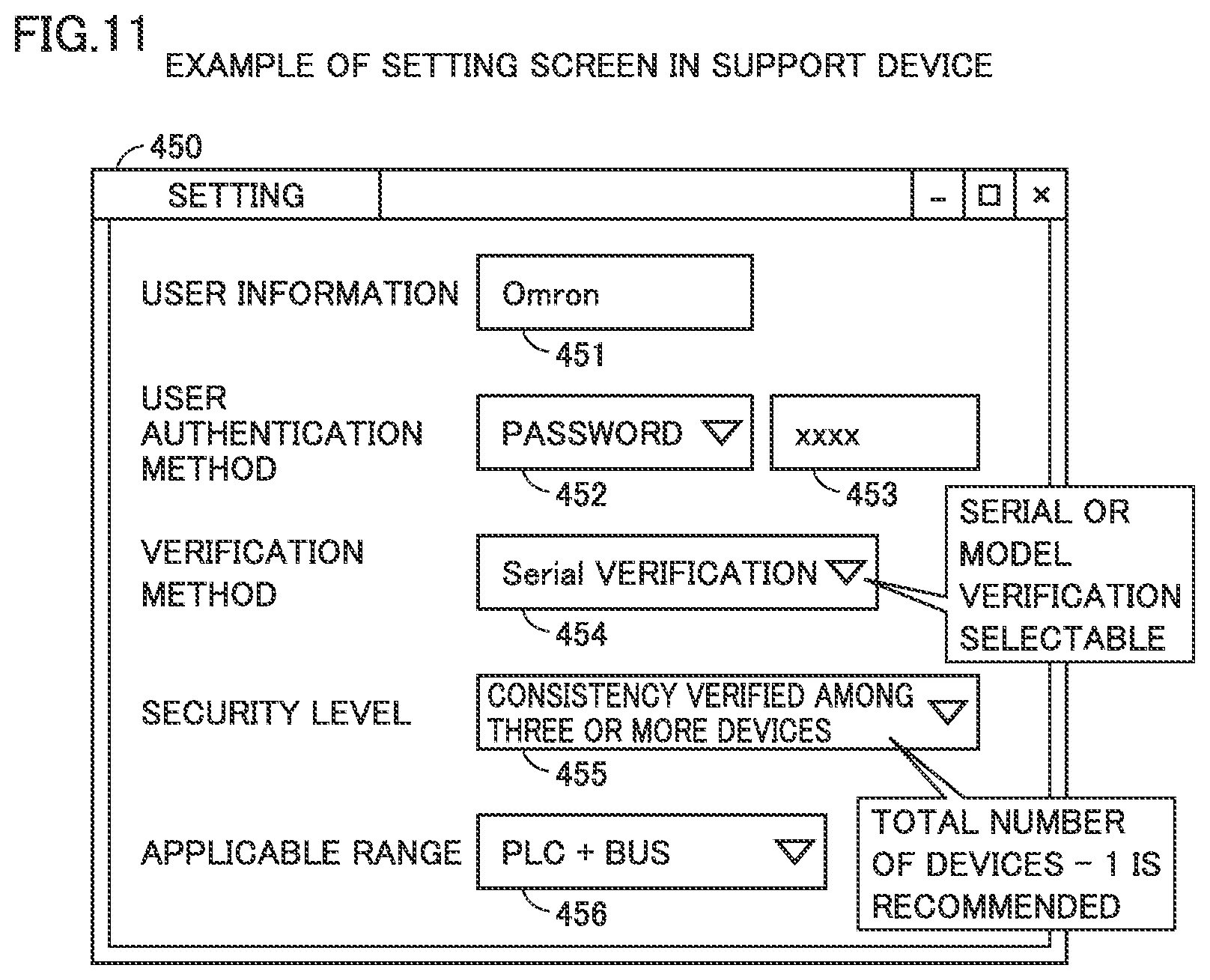 Patent US12306972 Figure 11 – Control system, method, and control device