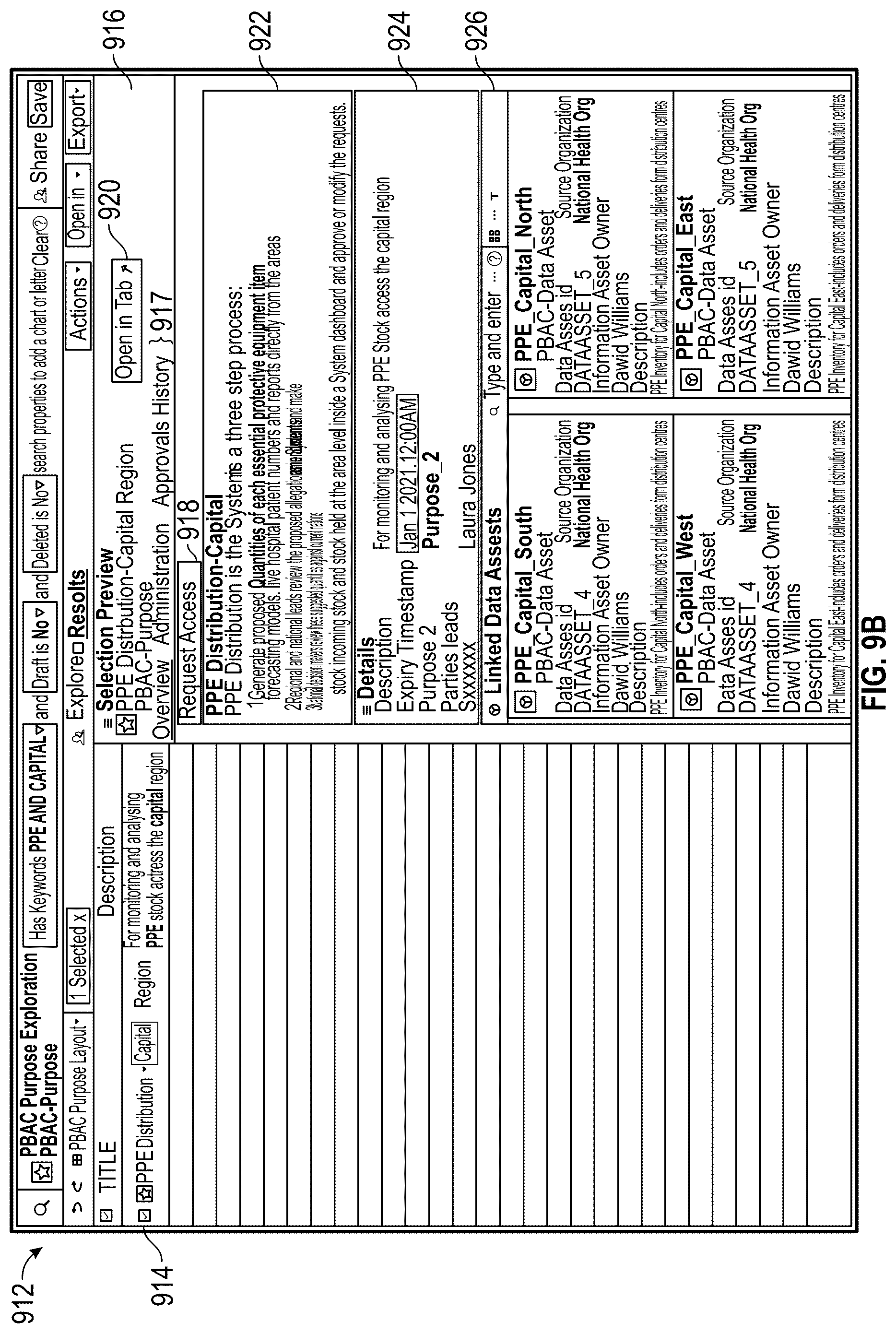 Patent US12306974 Figure 18 – Controlling access to electronic data assets