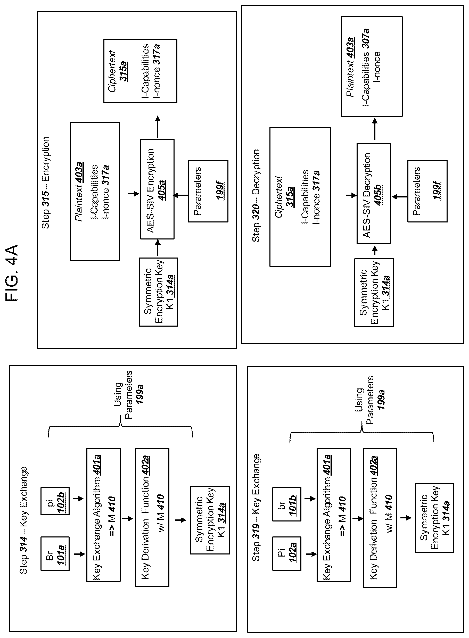 Patent US12306976 Figure 8 – Hosted device provisioning protocol with servers and a networked initiator