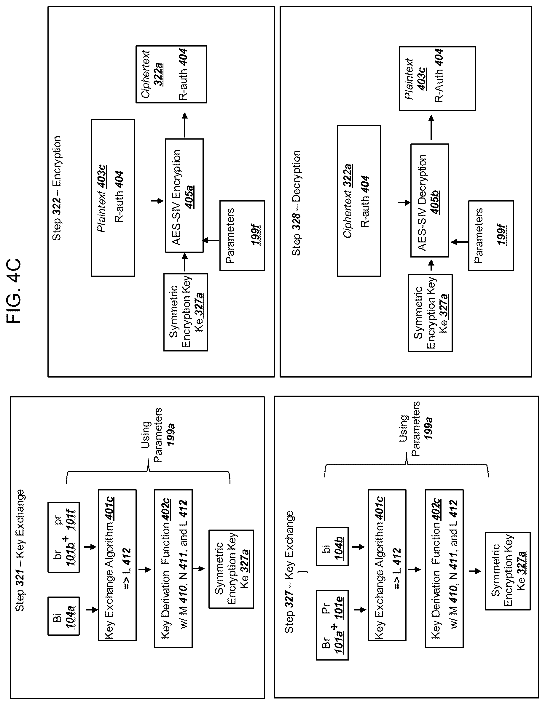 Patent US12306976 Figure 10 – Hosted device provisioning protocol with servers and a networked initiator