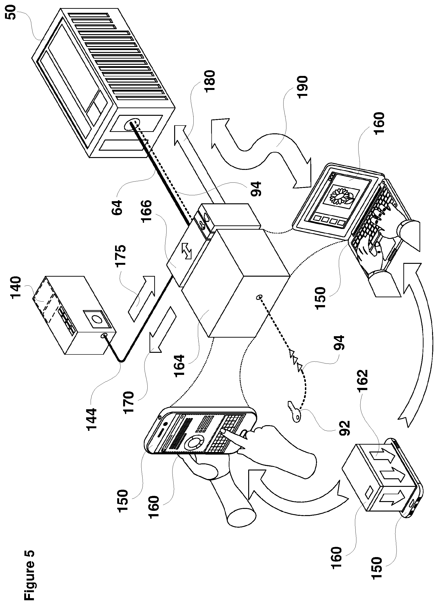 Patent US12306977 Figure 5 – System and method for implementing a personal virtual data network (PVDN)