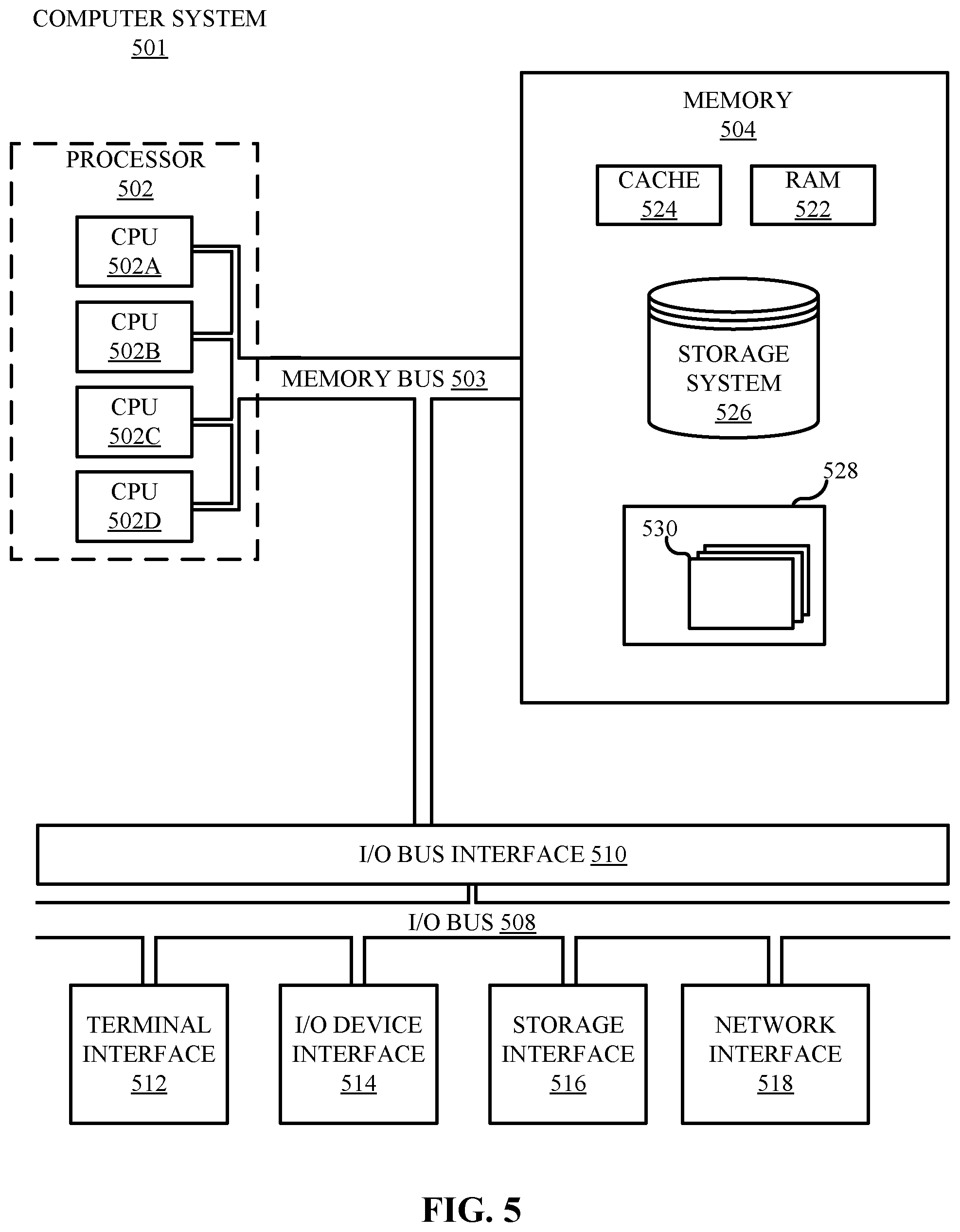 Patent US12306988 Figure 5 – Image storage across distributed computing systems