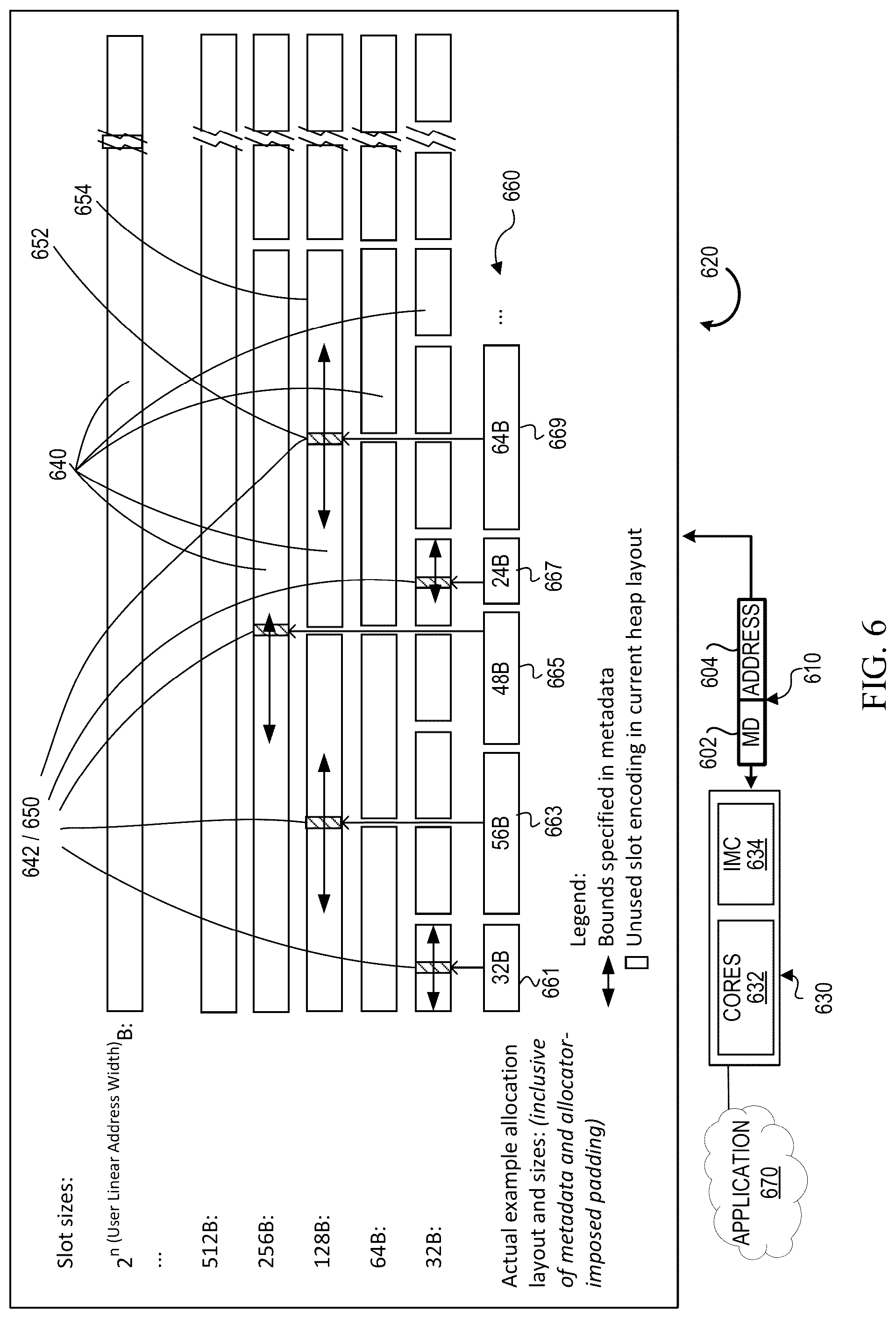Patent US12306998 Figure 7 – Stateless and low-overhead domain isolation using cryptographic computing
