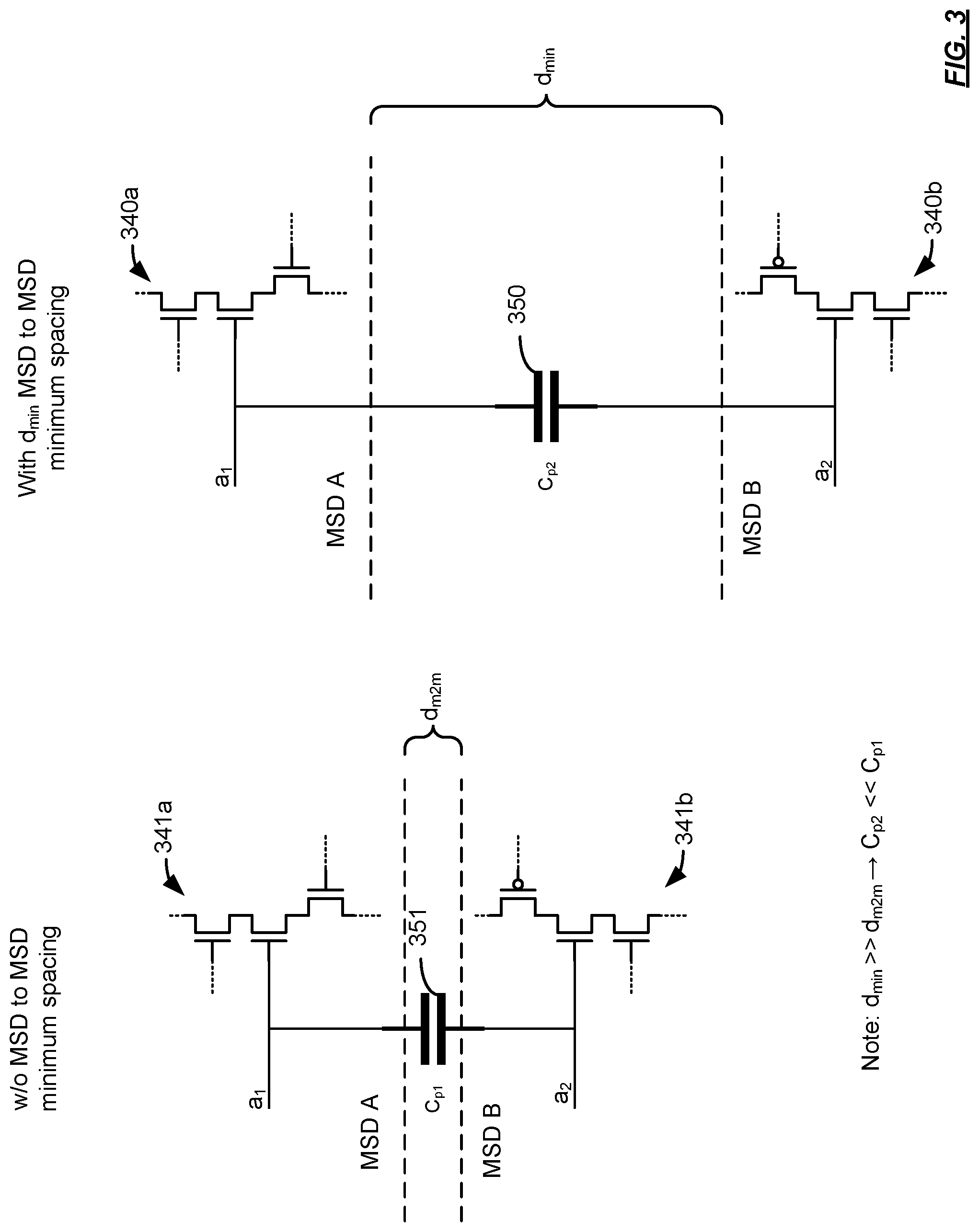 Patent US12307000 Figure 3 – Share domain arrangements for masked hardware implementations