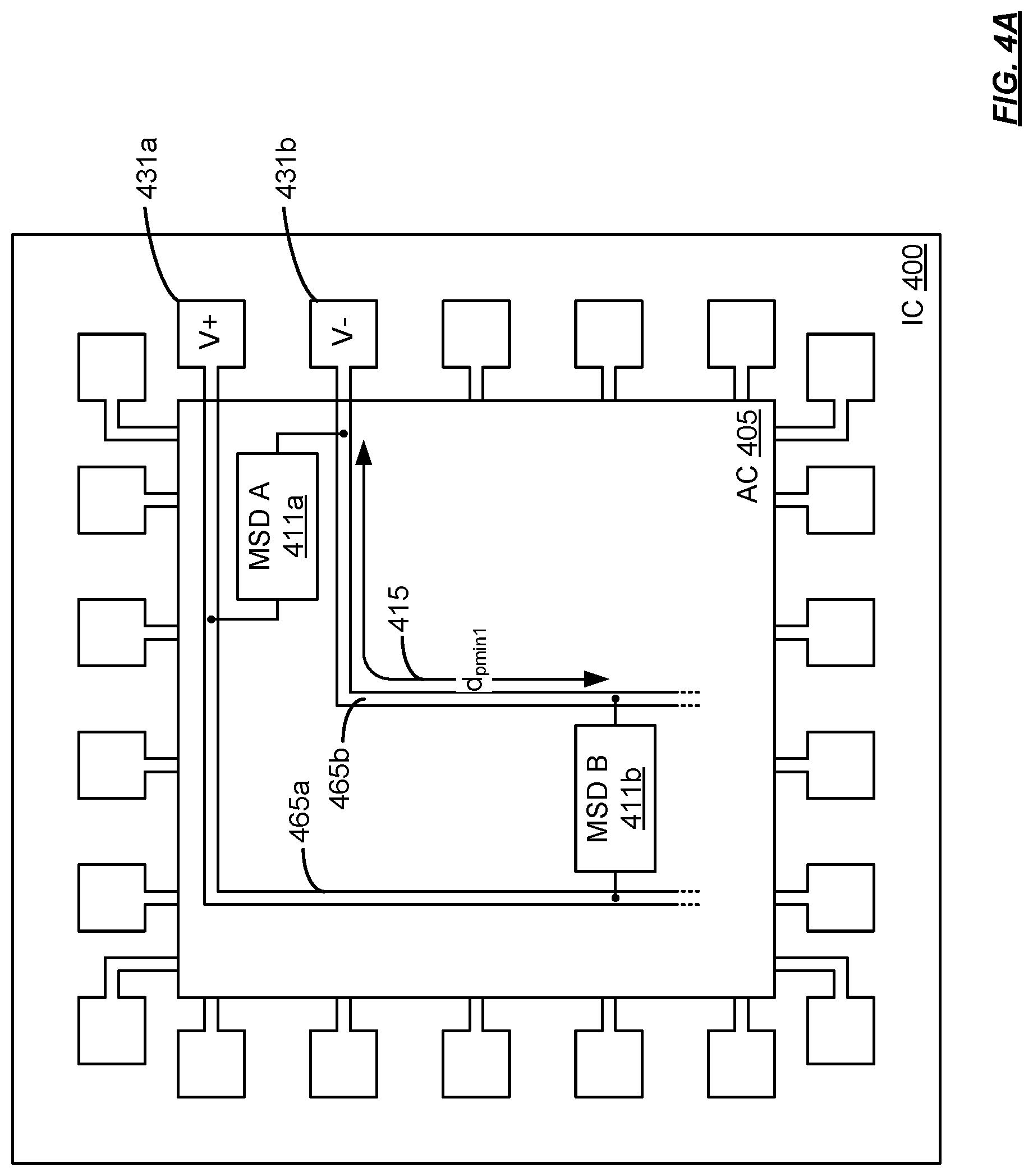 Patent US12307000 Figure 4 – Share domain arrangements for masked hardware implementations