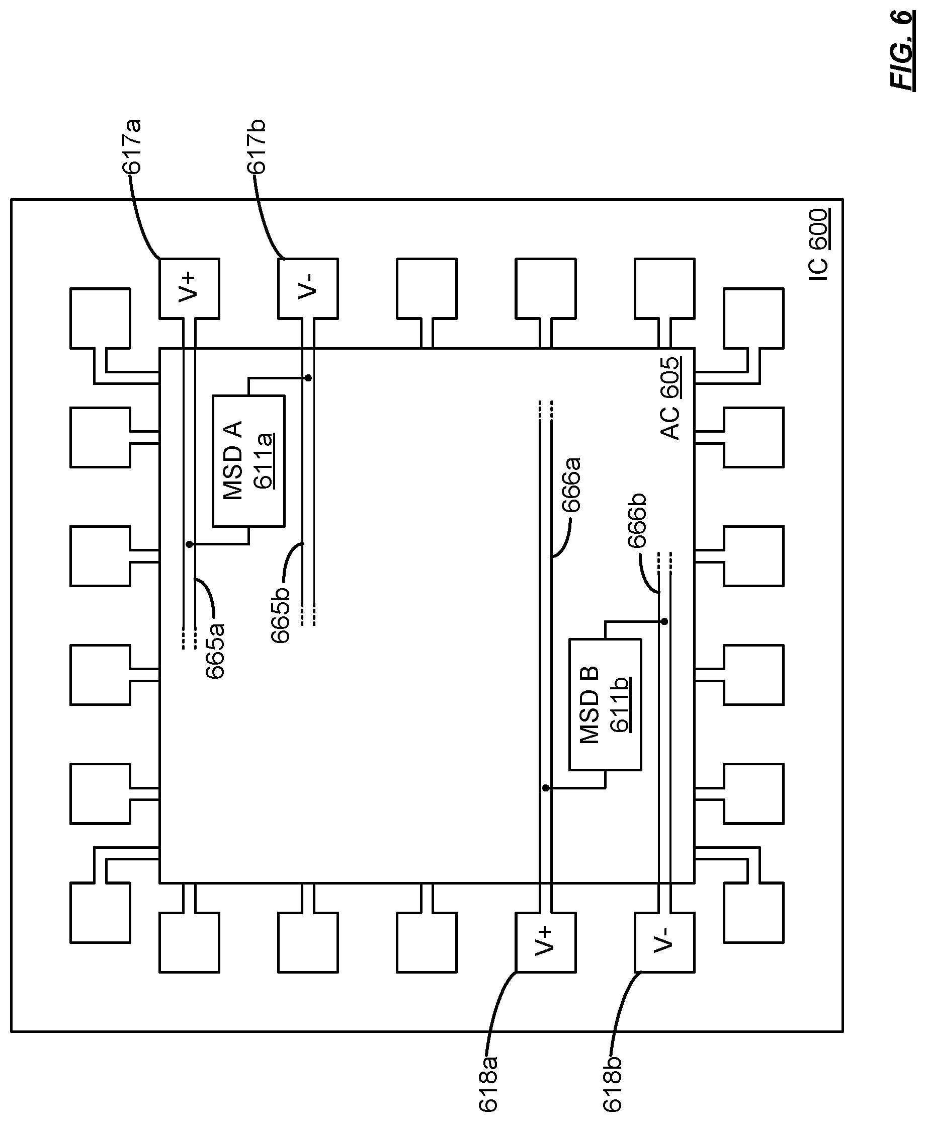 Patent US12307000 Figure 8 – Share domain arrangements for masked hardware implementations