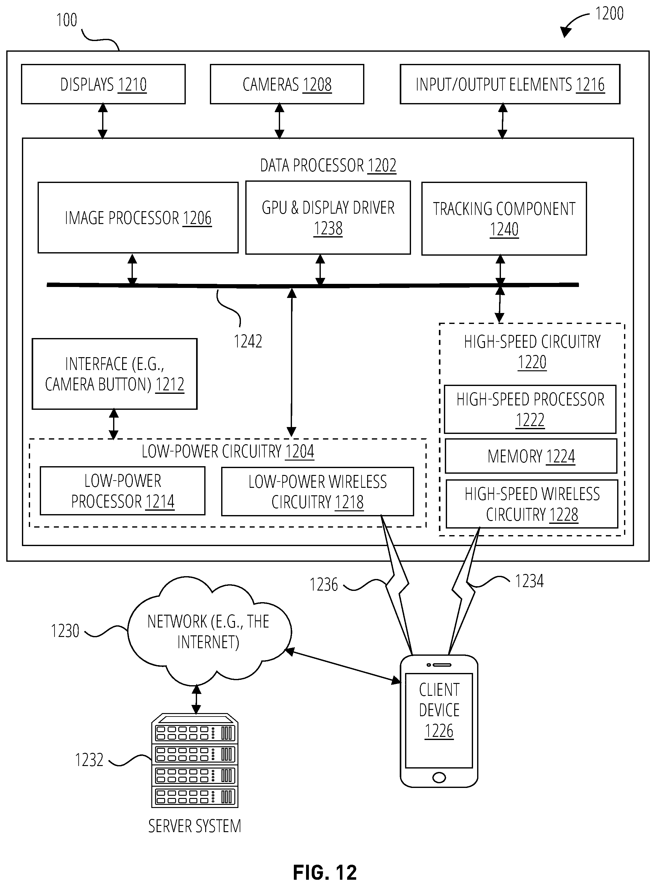 Patent US12307006 Figure 15 – Egocentric human body pose tracking