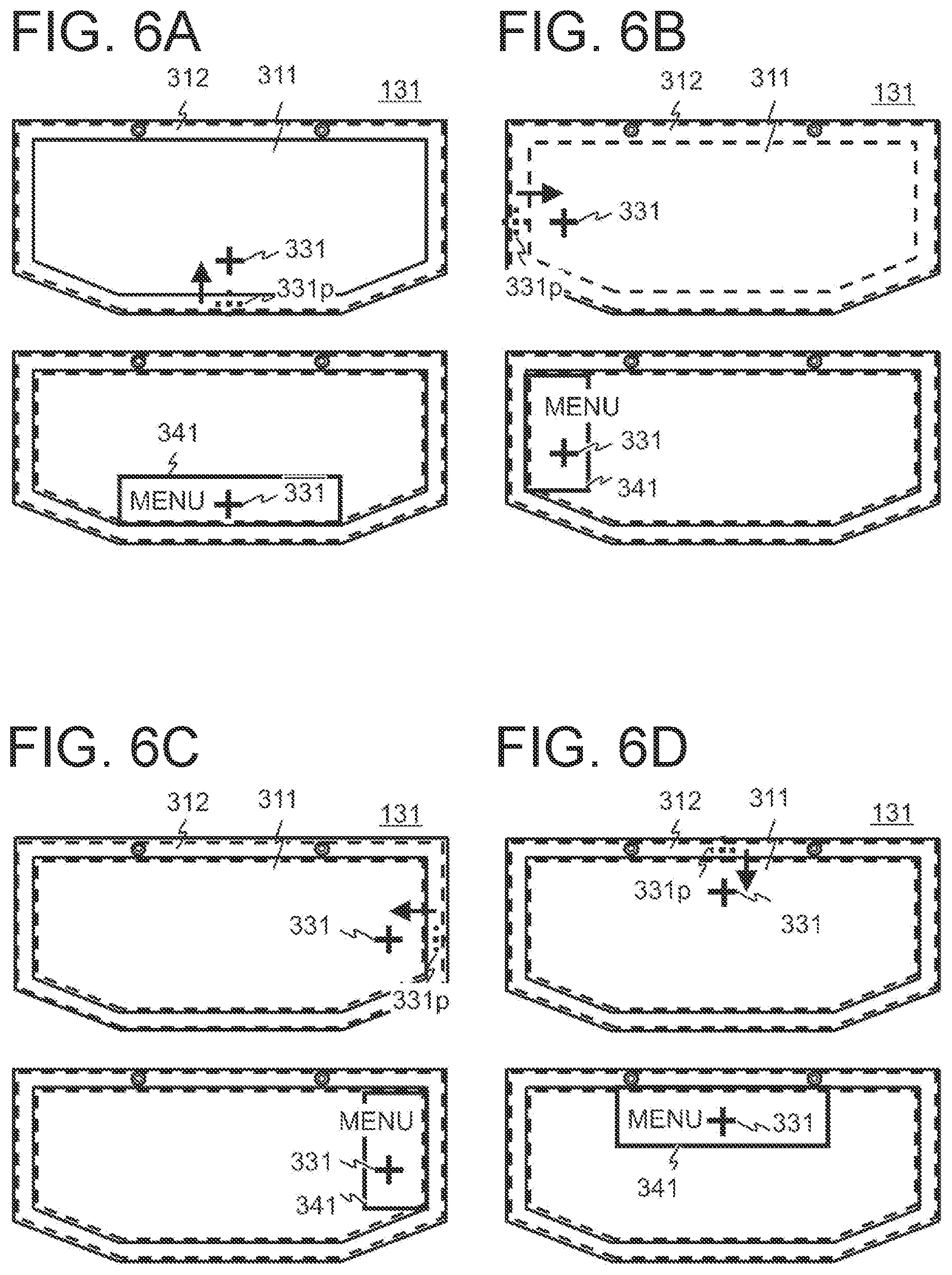 Patent US12307010 Figure 6 – Method for controlling to display based on a detected line of sight of a user and a detected line-of-sight position