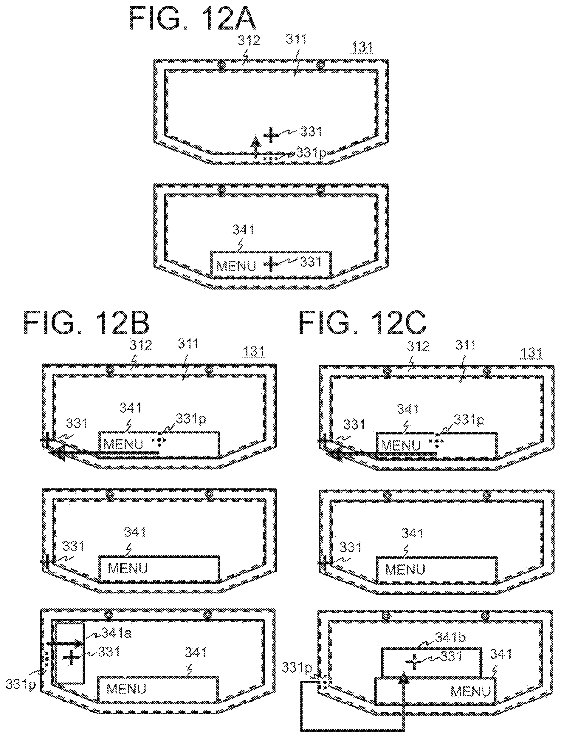 Patent US12307010 Figure 12 – Method for controlling to display based on a detected line of sight of a user and a detected line-of-sight position