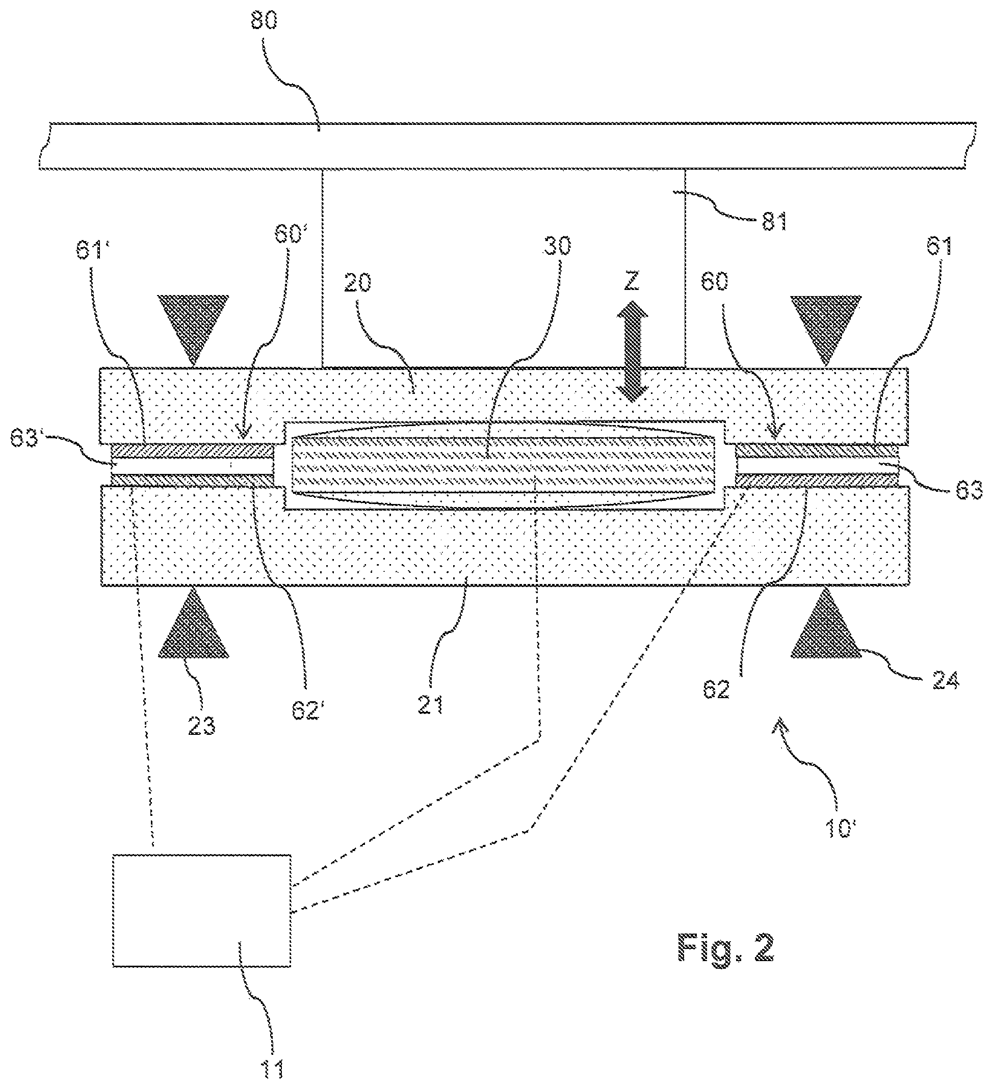 Patent US12307015 Figure 2 – Actuator unit