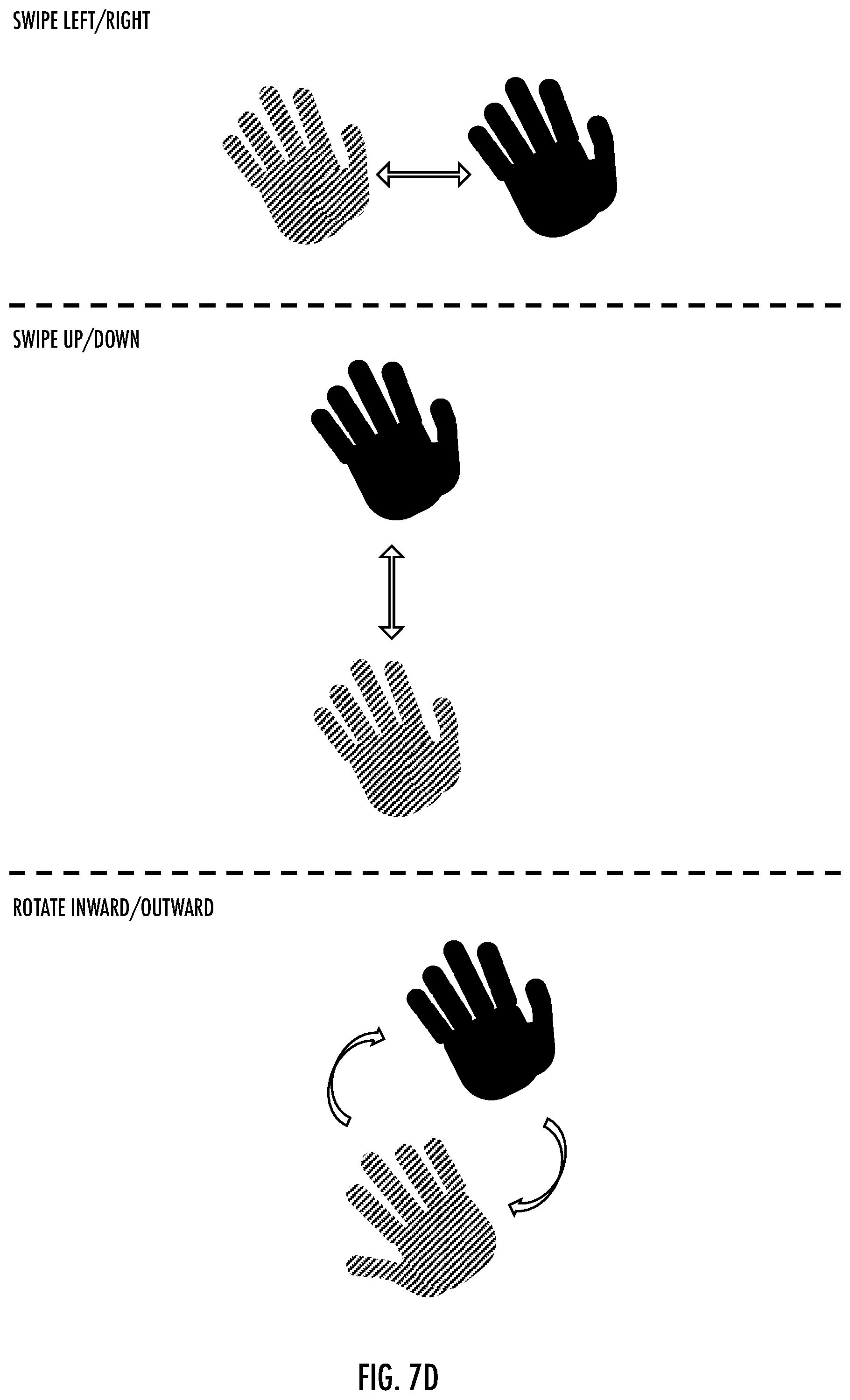 Patent US12307019 Figure 11 – Systems, apparatus, and methods for gesture-based augmented reality, extended reality