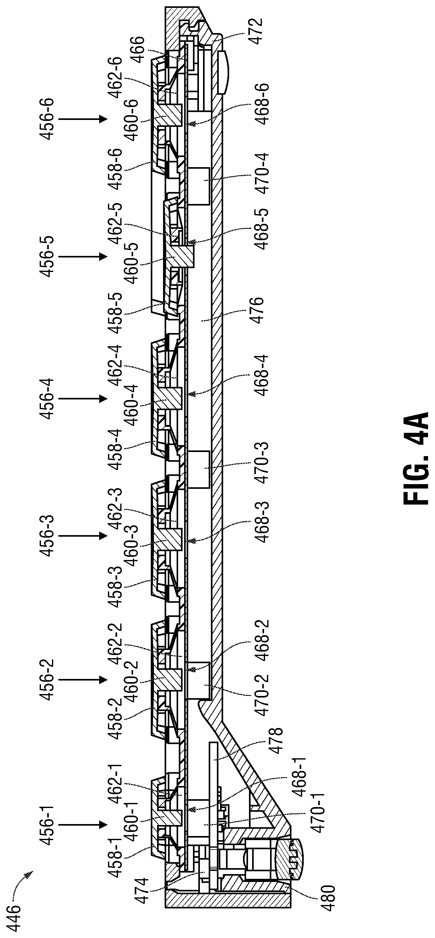 Patent US12307021 Figure 5 – System and method for a quiet keyboard with optical matrix key positioning