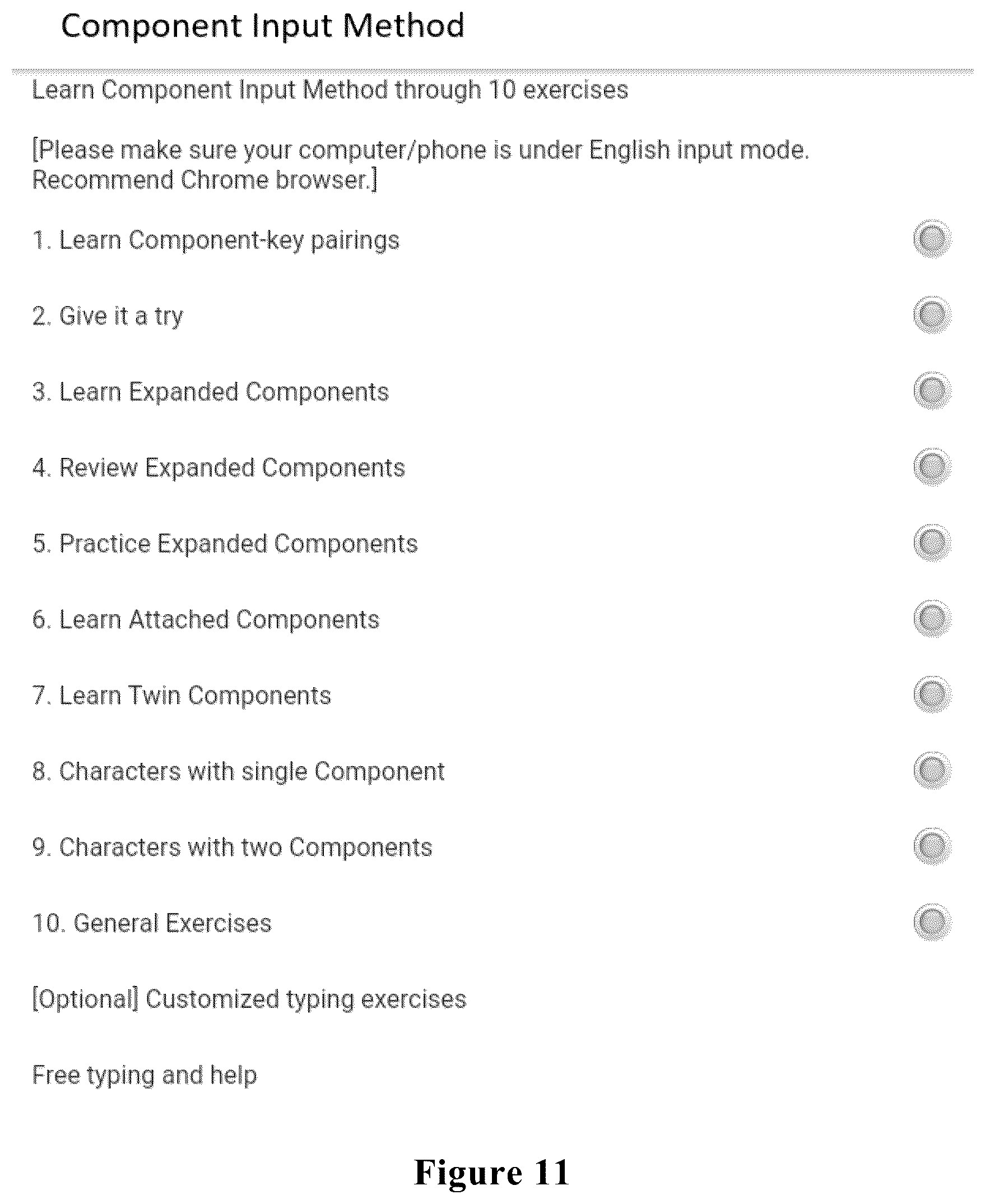 Patent US12307023 Figure 10 – Chinese character input method and system and keyboard