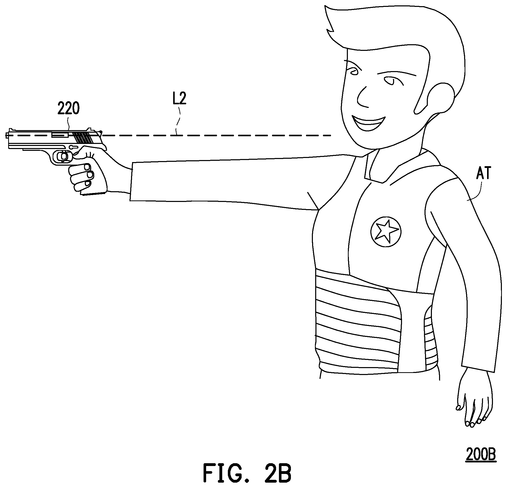 Patent US12307024 Figure 3 – Tracking system and tracking method