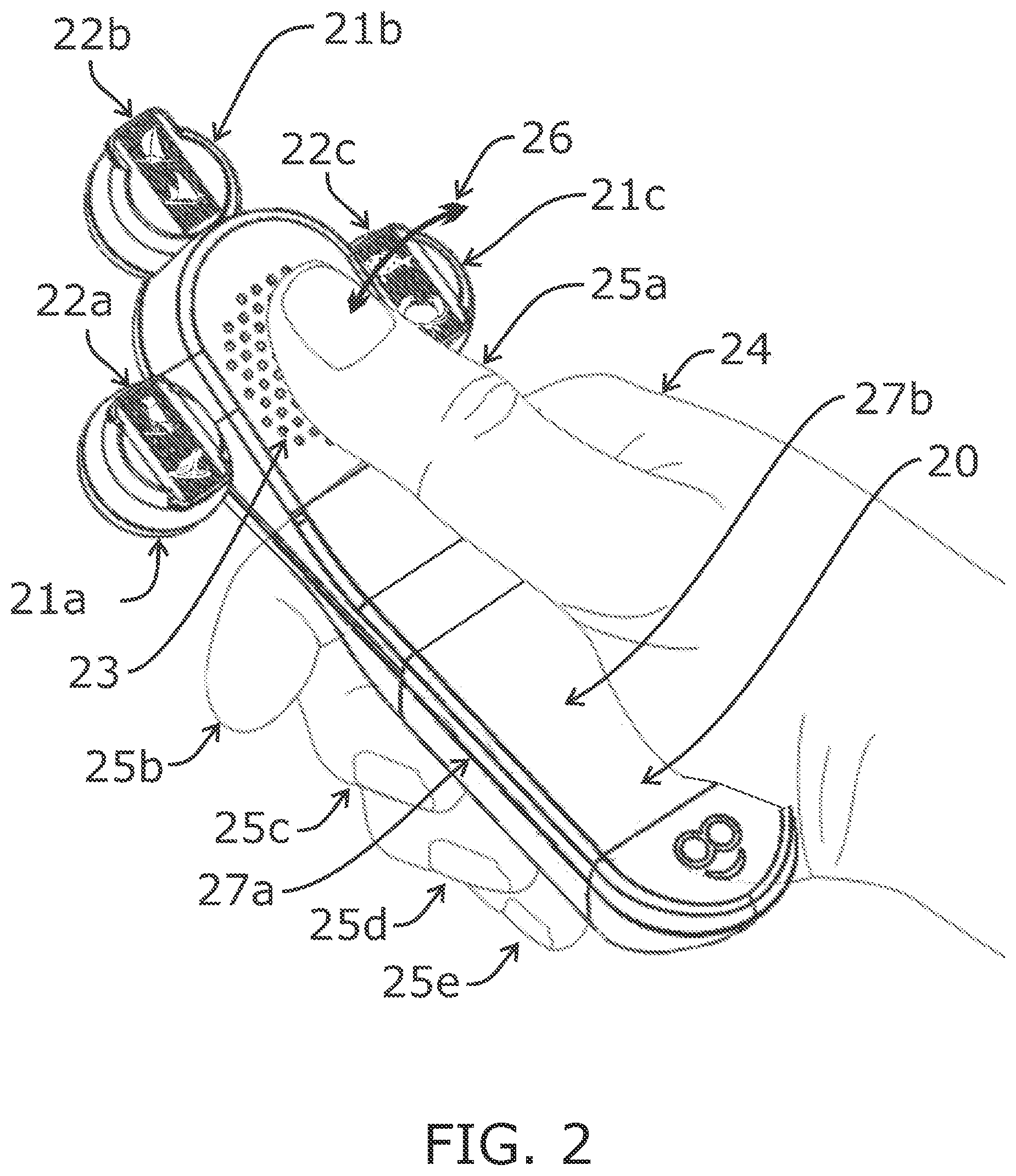 Patent US12307025 Figure 3 – Determining tap locations on a handheld electronic device based on inertial measurements
