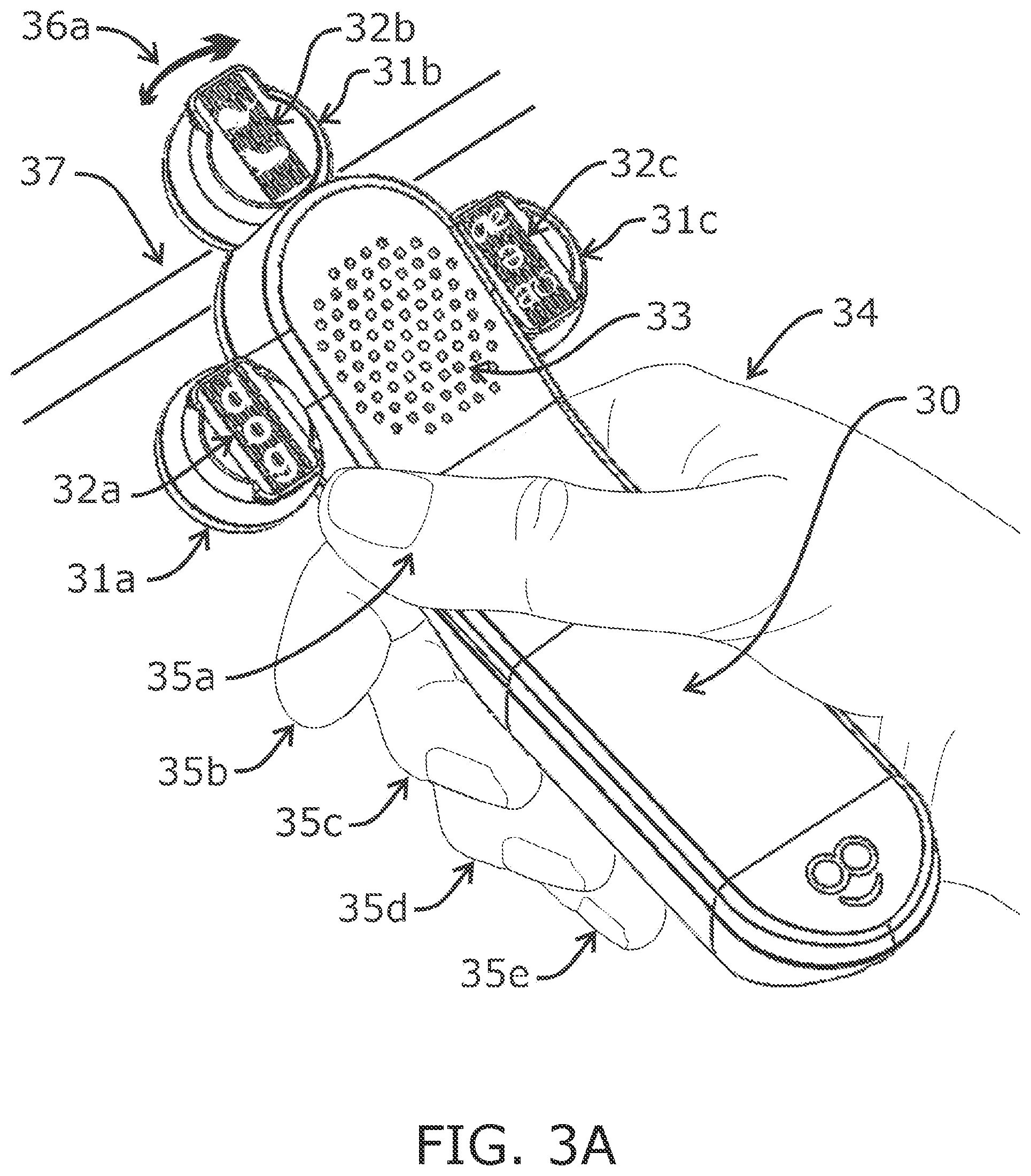 Patent US12307025 Figure 4 – Determining tap locations on a handheld electronic device based on inertial measurements