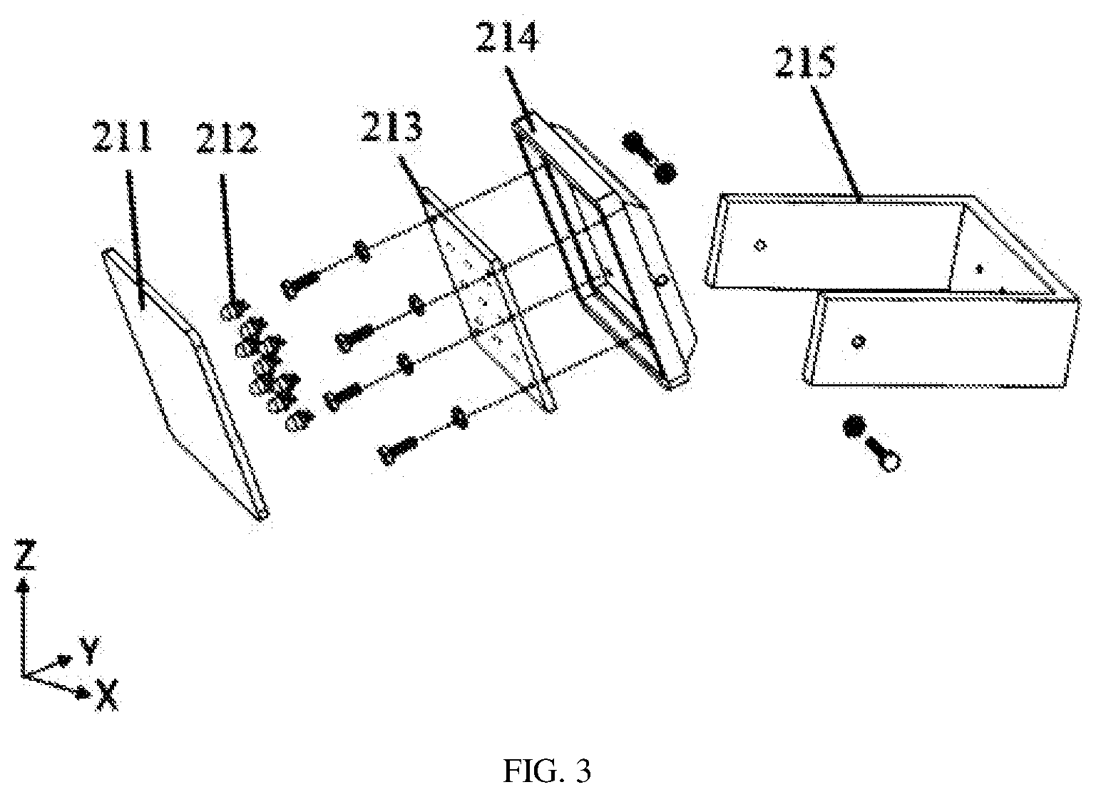 Patent US12307026 Figure 3 – Multi-view fast photographing device for horny jaws of cephalopods