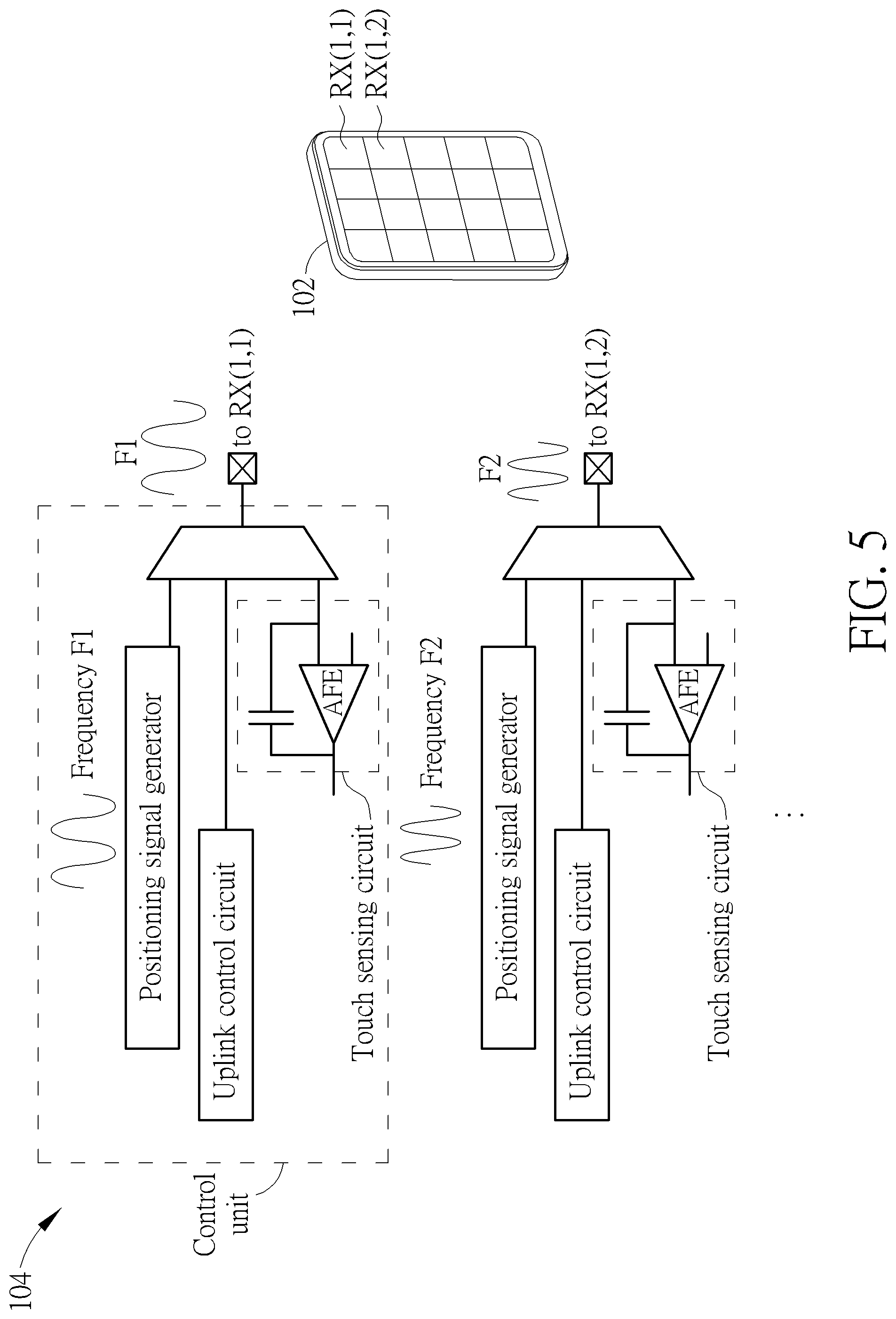 Patent US12307027 Figure 6 – Stylus control circuit and stylus