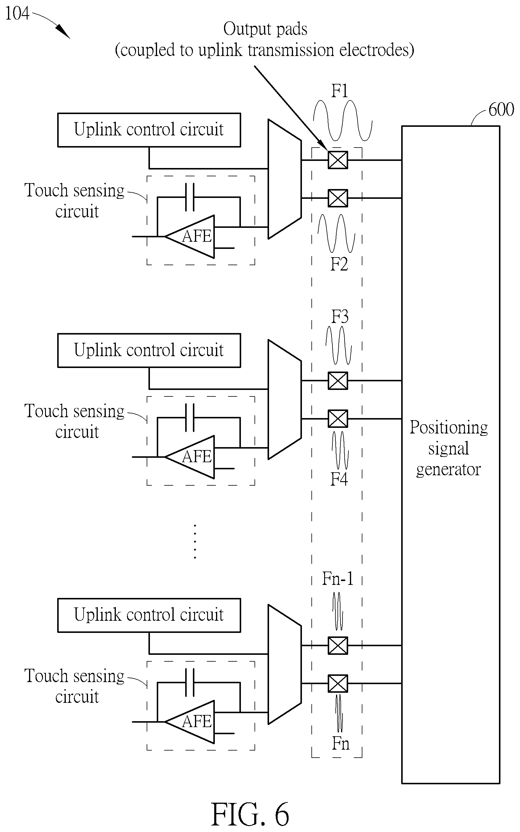 Patent US12307027 Figure 7 – Stylus control circuit and stylus