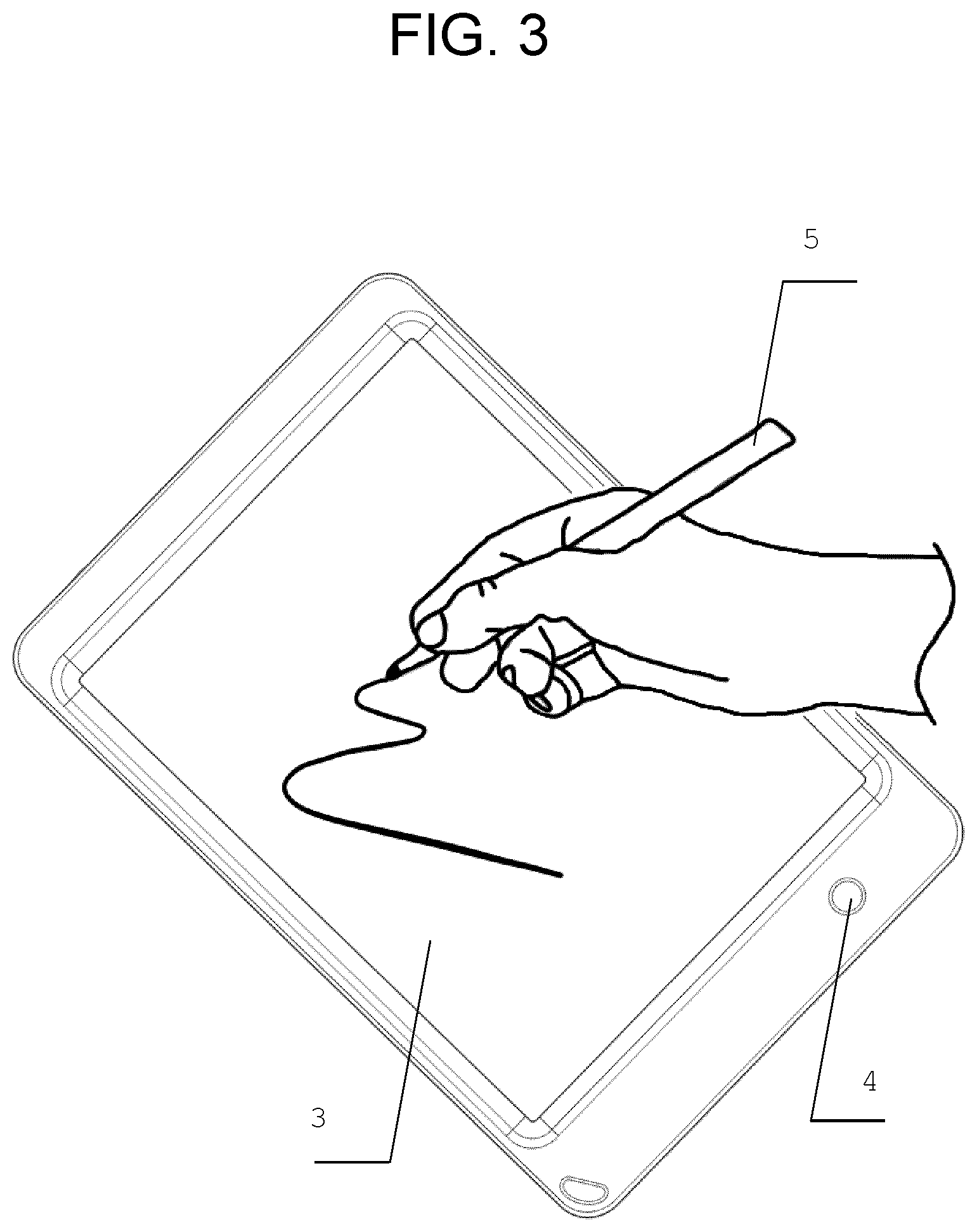 Patent US12307028 Figure 3 – Wireless electromagnetic resonance-based stylus