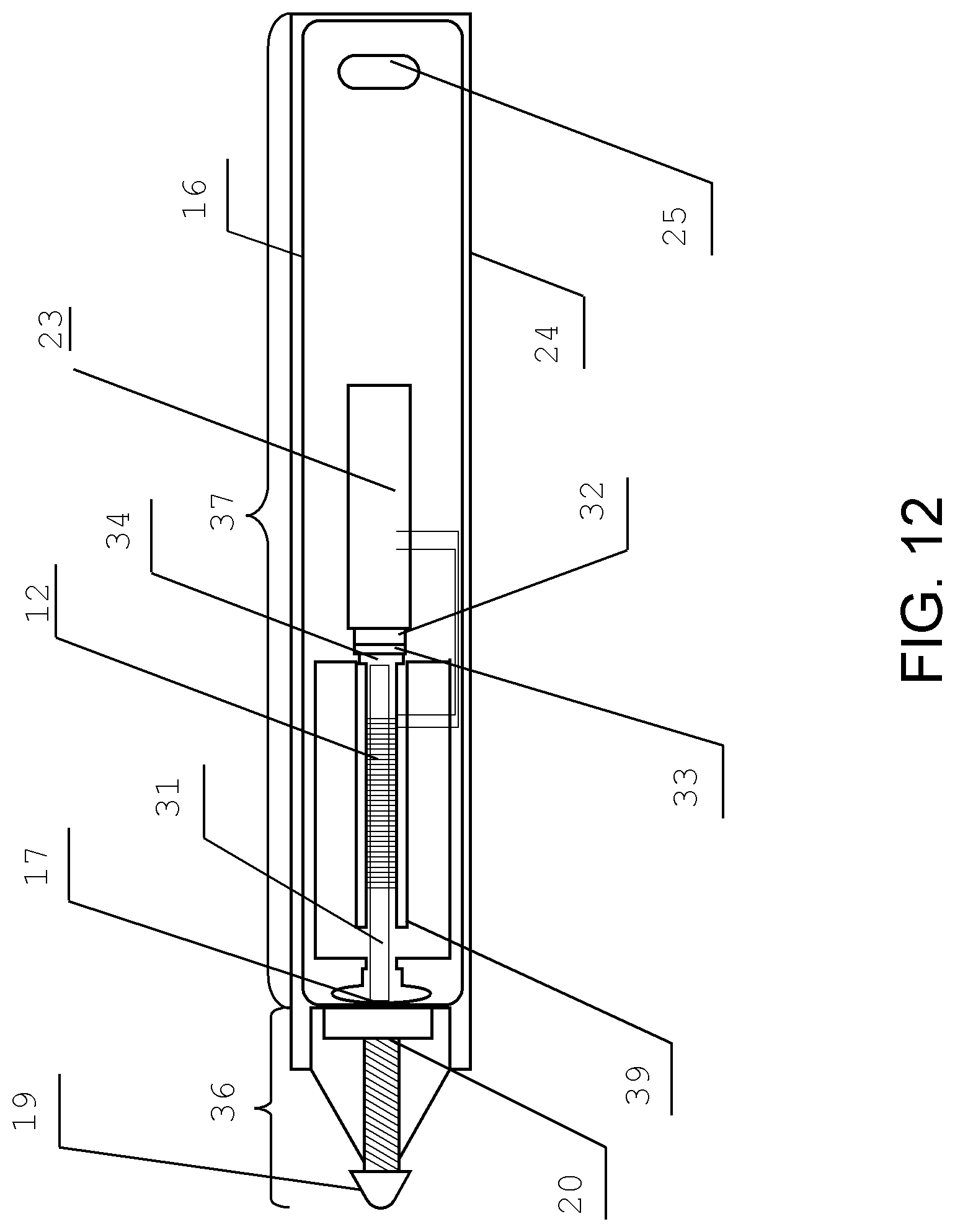 Patent US12307028 Figure 12 – Wireless electromagnetic resonance-based stylus