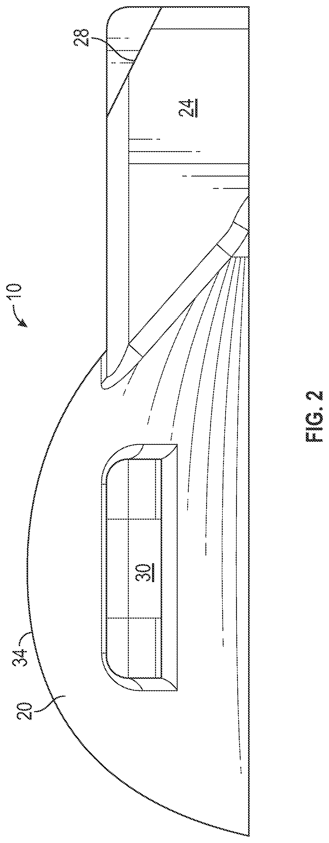Patent US12307031 Figure 2 – Fingertip protective cover