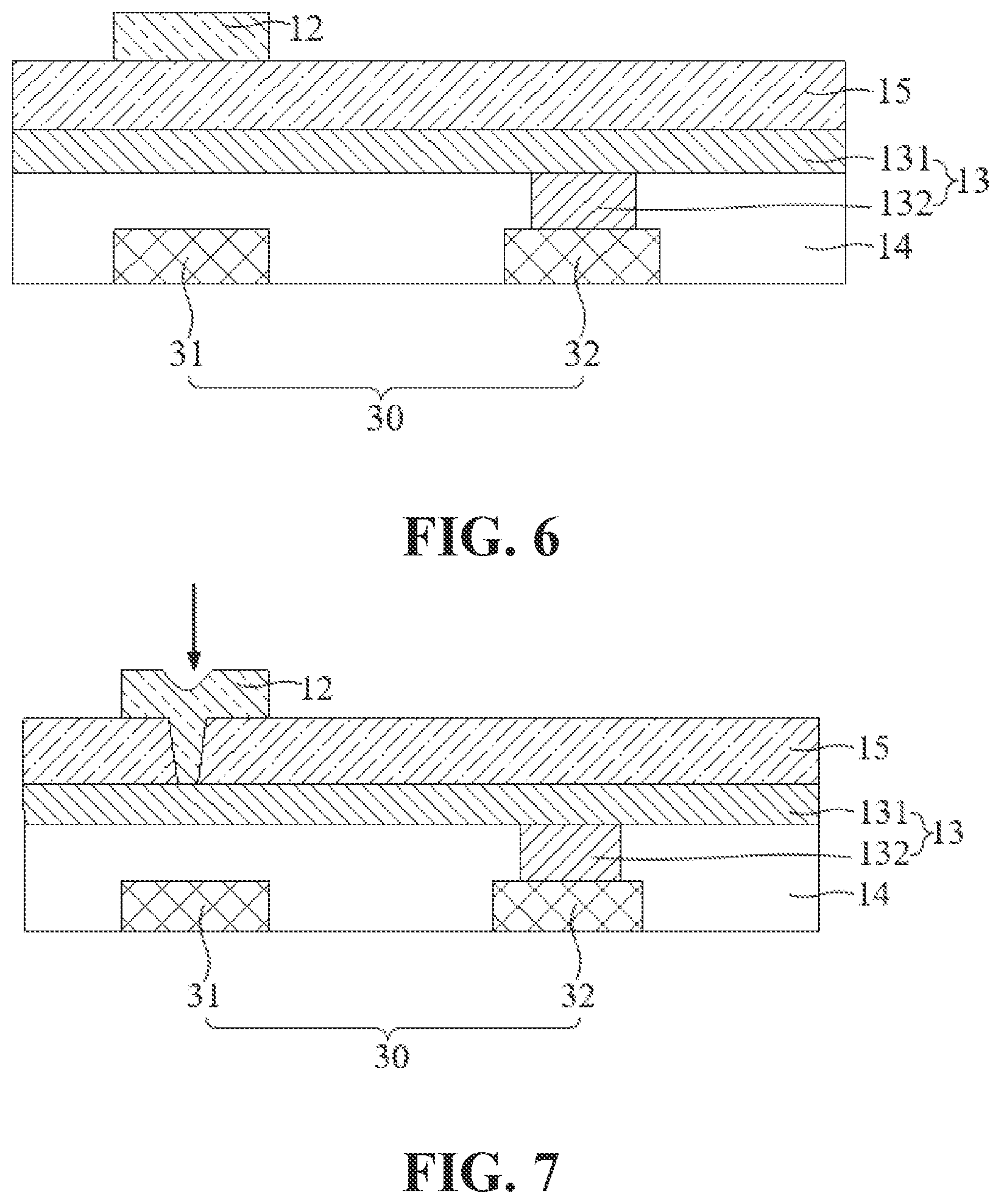 Patent US12307032 Figure 6 – Touch display panel and display device