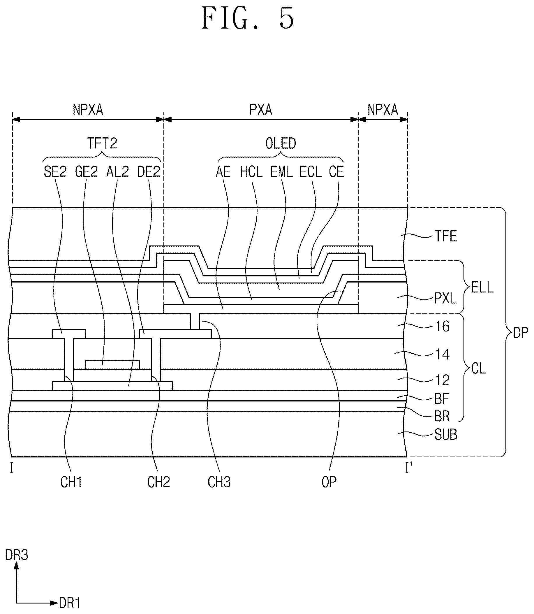 Patent US12307033 Figure 4 – Display module