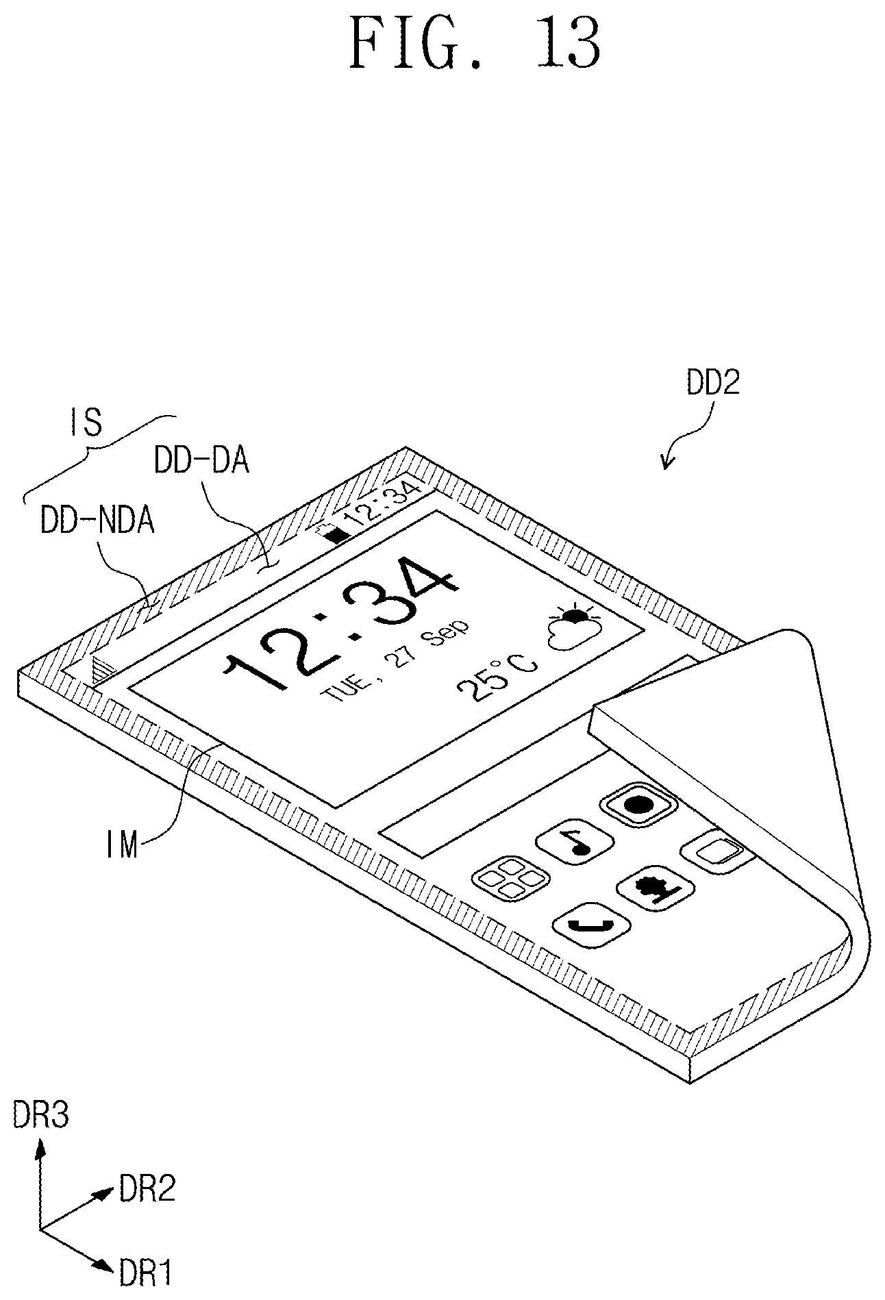Patent US12307033 Figure 13 – Display module