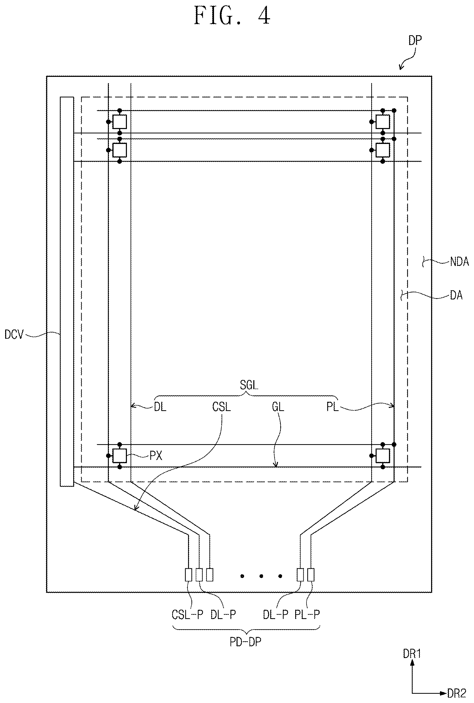 Patent US12307035 Figure 6 – Foldable display device