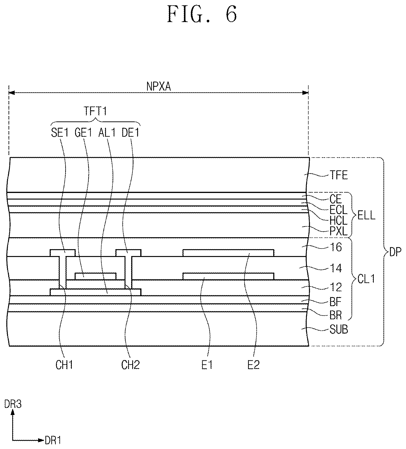 Patent US12307035 Figure 8 – Foldable display device