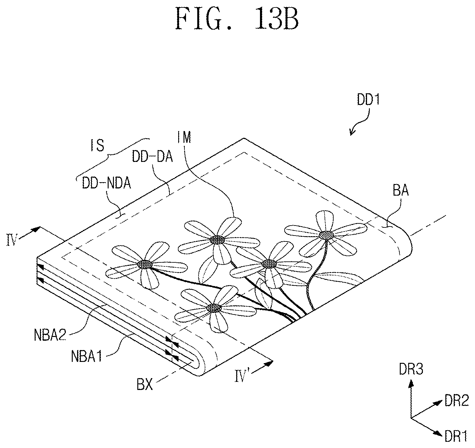 Patent US12307035 Figure 19 – Foldable display device