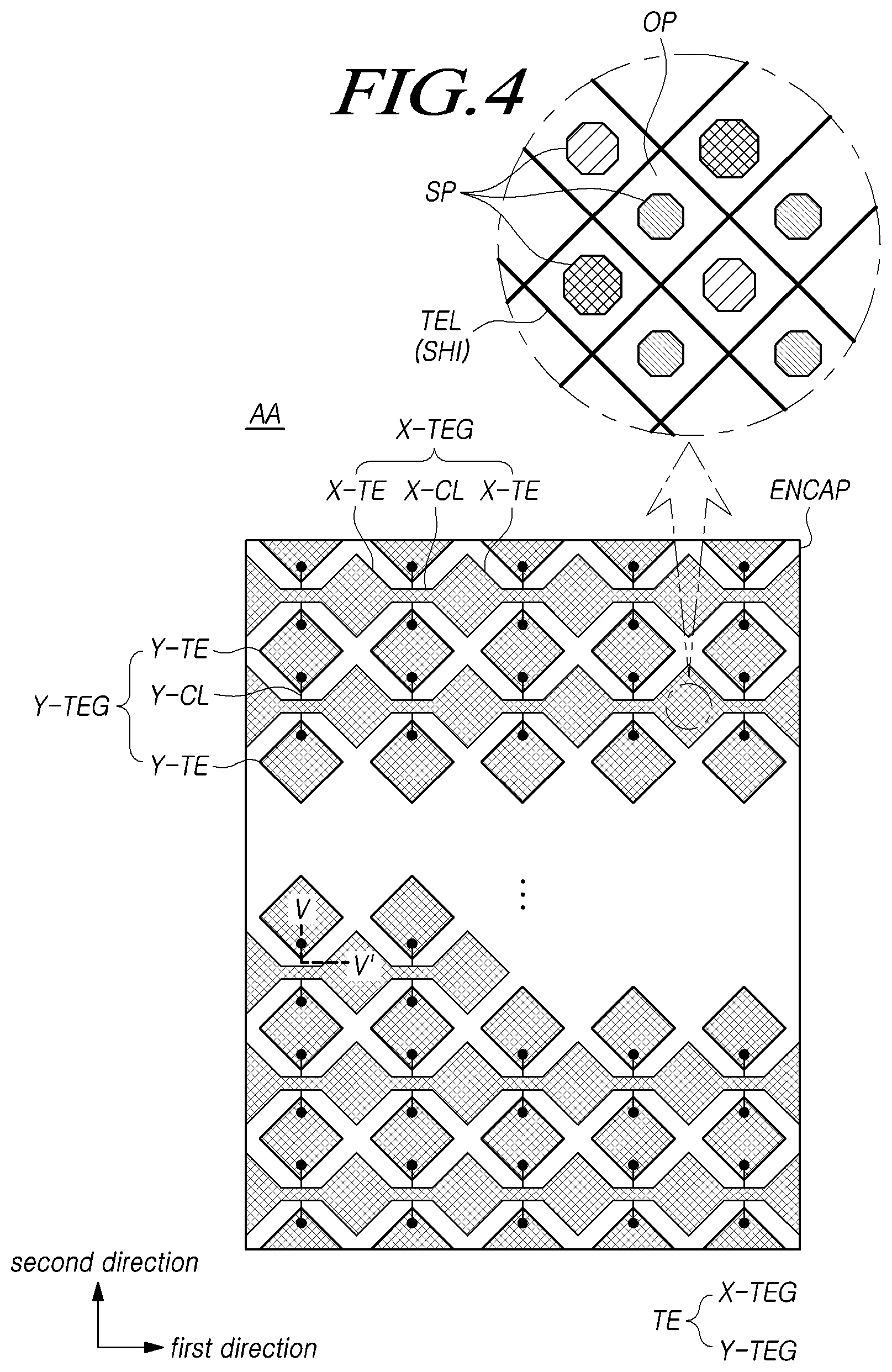 Patent US12307036 Figure 4 – Display device