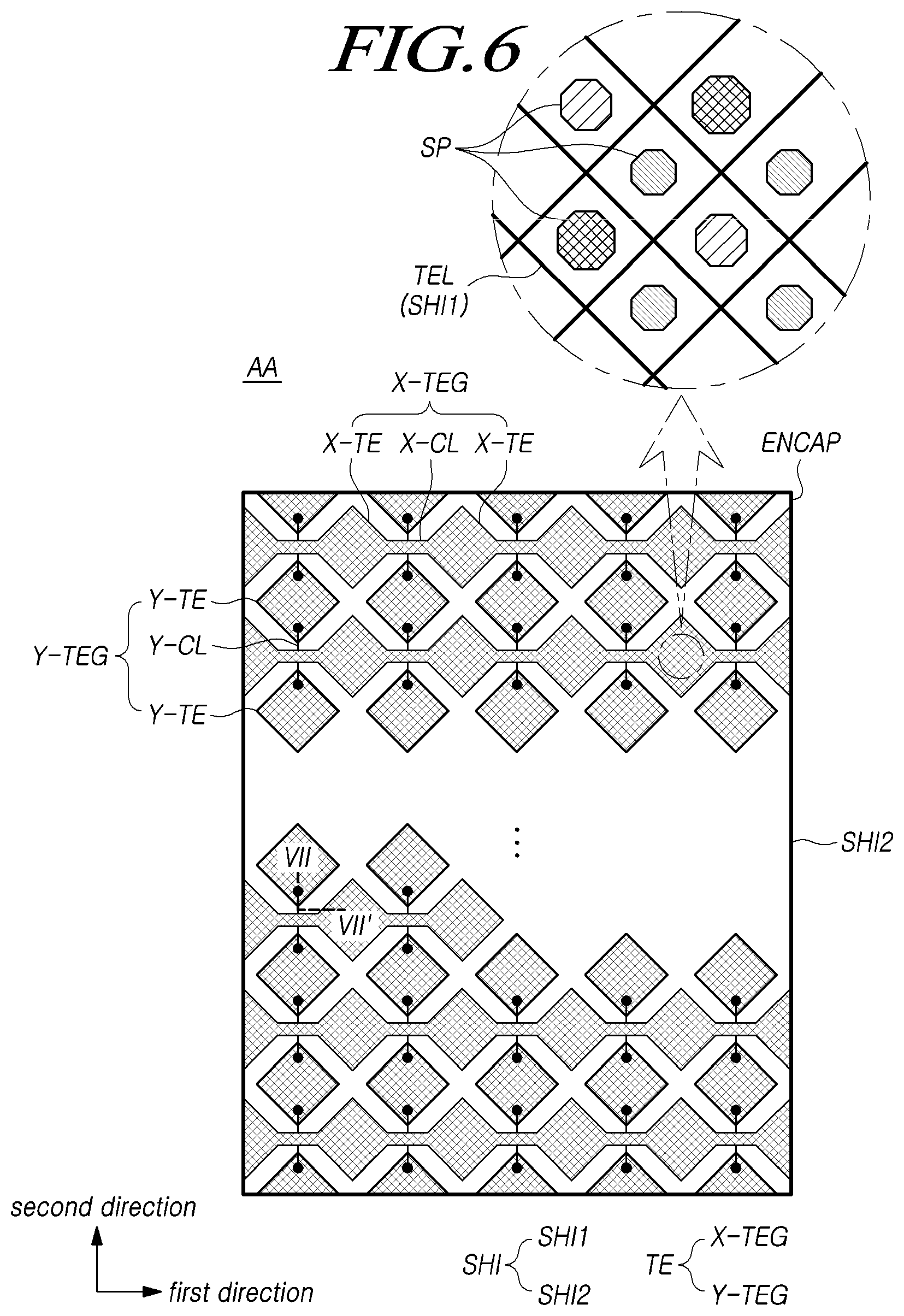 Patent US12307036 Figure 6 – Display device