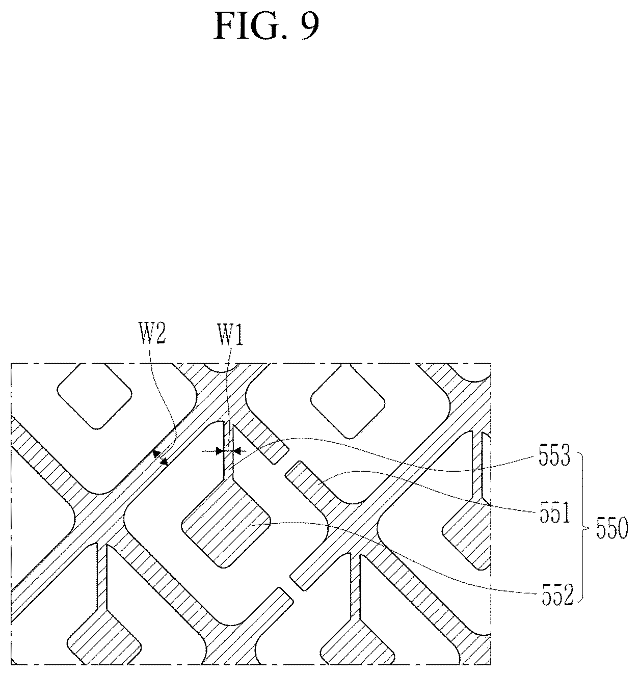 Patent US12307037 Figure 9 – Display device