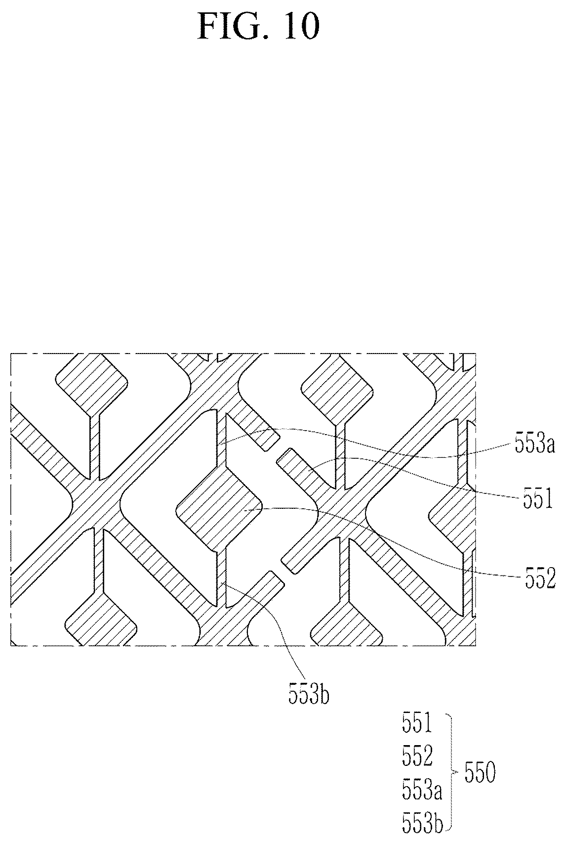 Patent US12307037 Figure 10 – Display device
