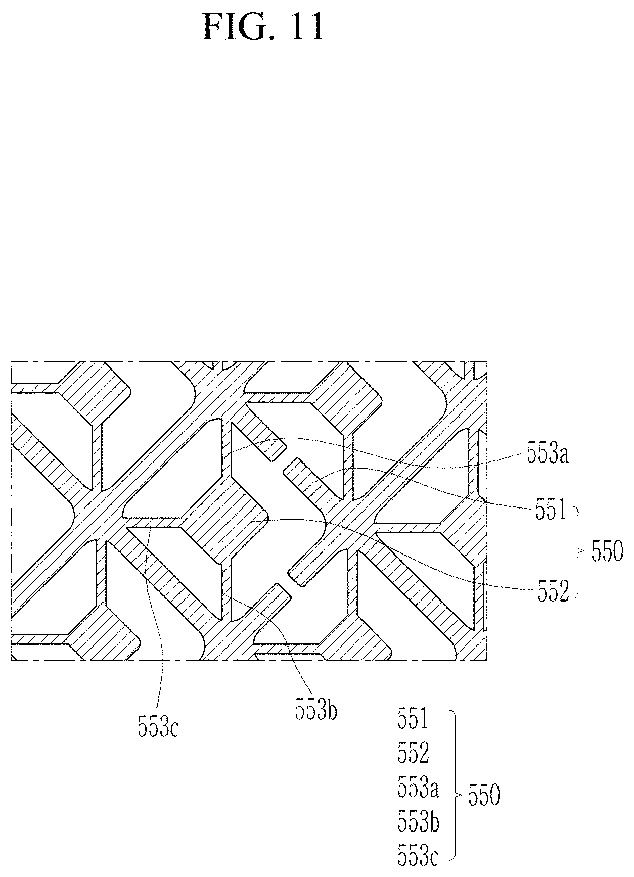 Patent US12307037 Figure 11 – Display device
