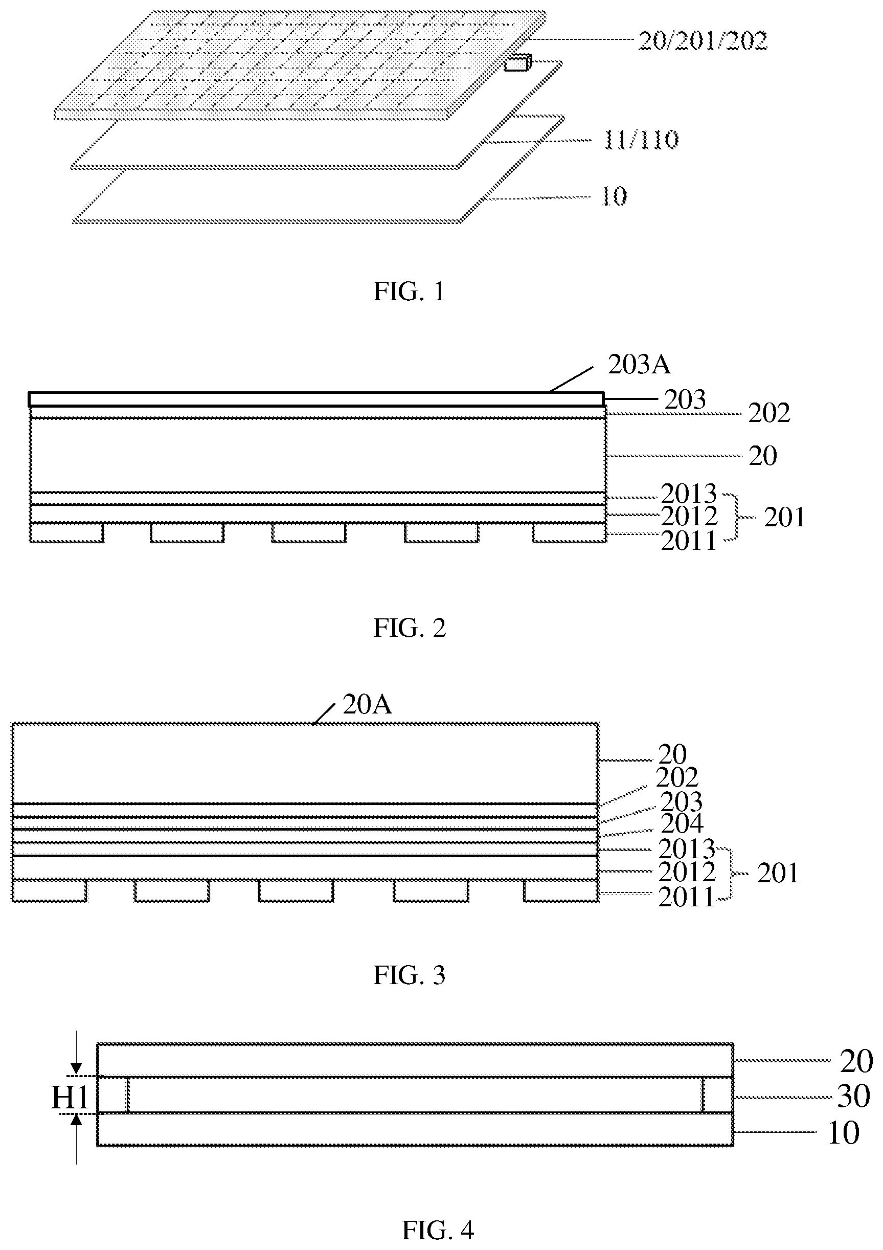 Patent US12307041 Figure 1 – Touch panel