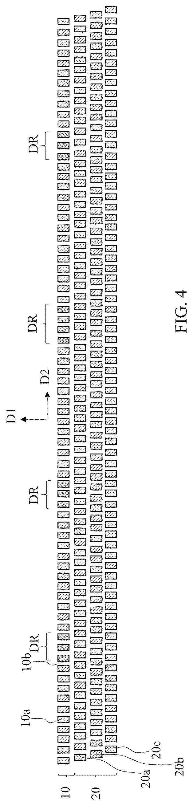 Patent US12307042 Figure 5 – Touch display device