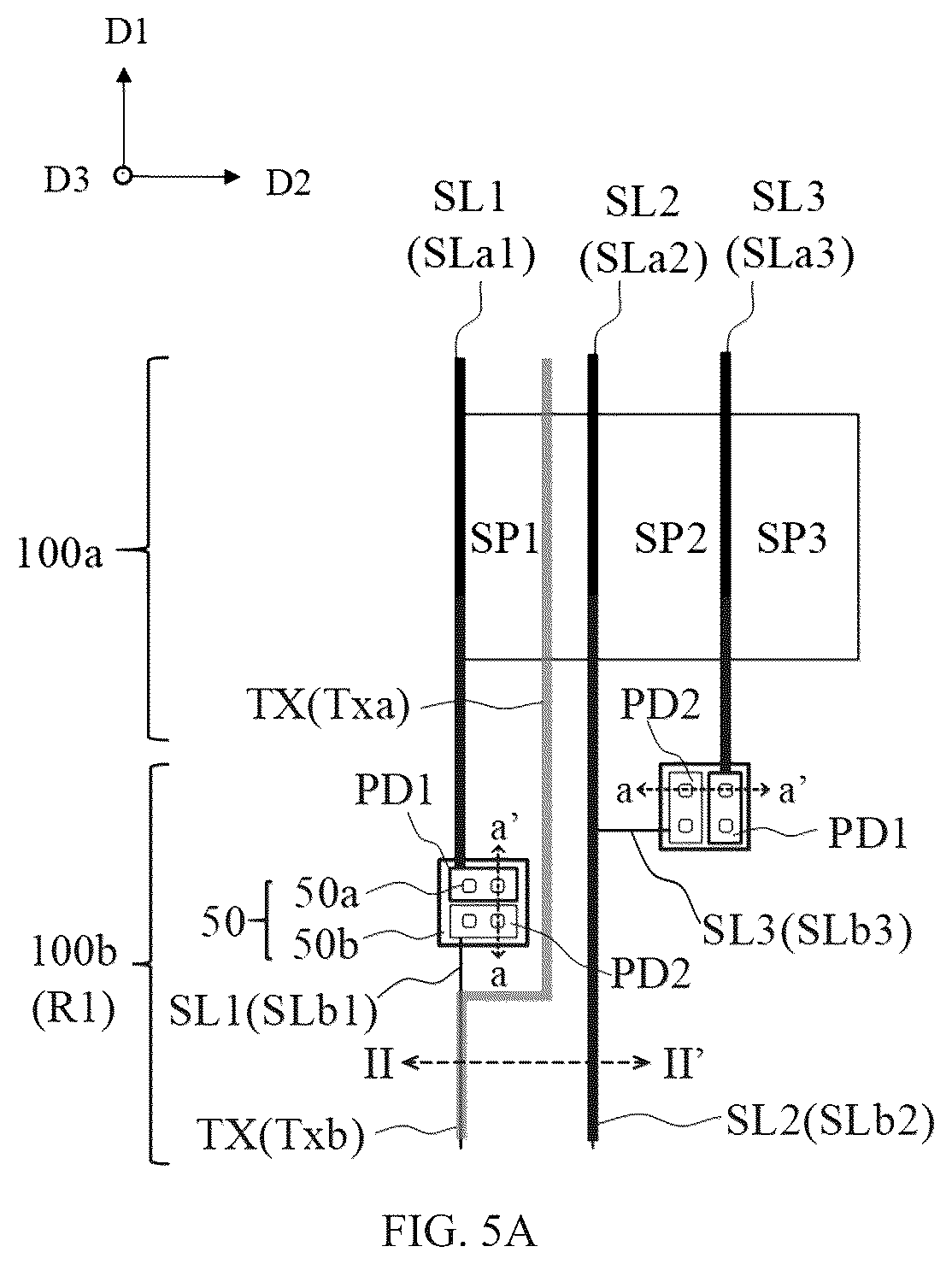 Patent US12307042 Figure 6 – Touch display device