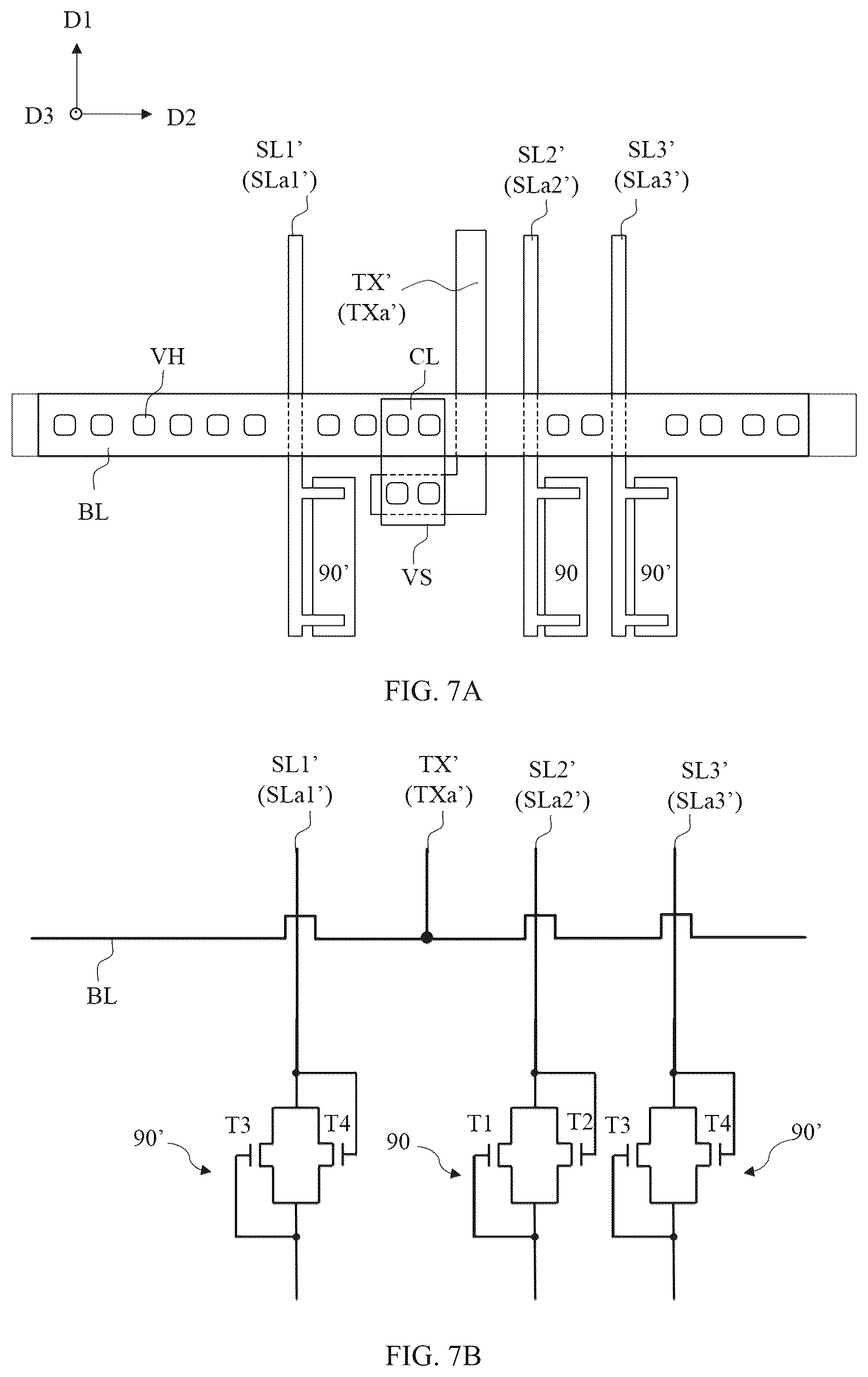 Patent US12307042 Figure 11 – Touch display device