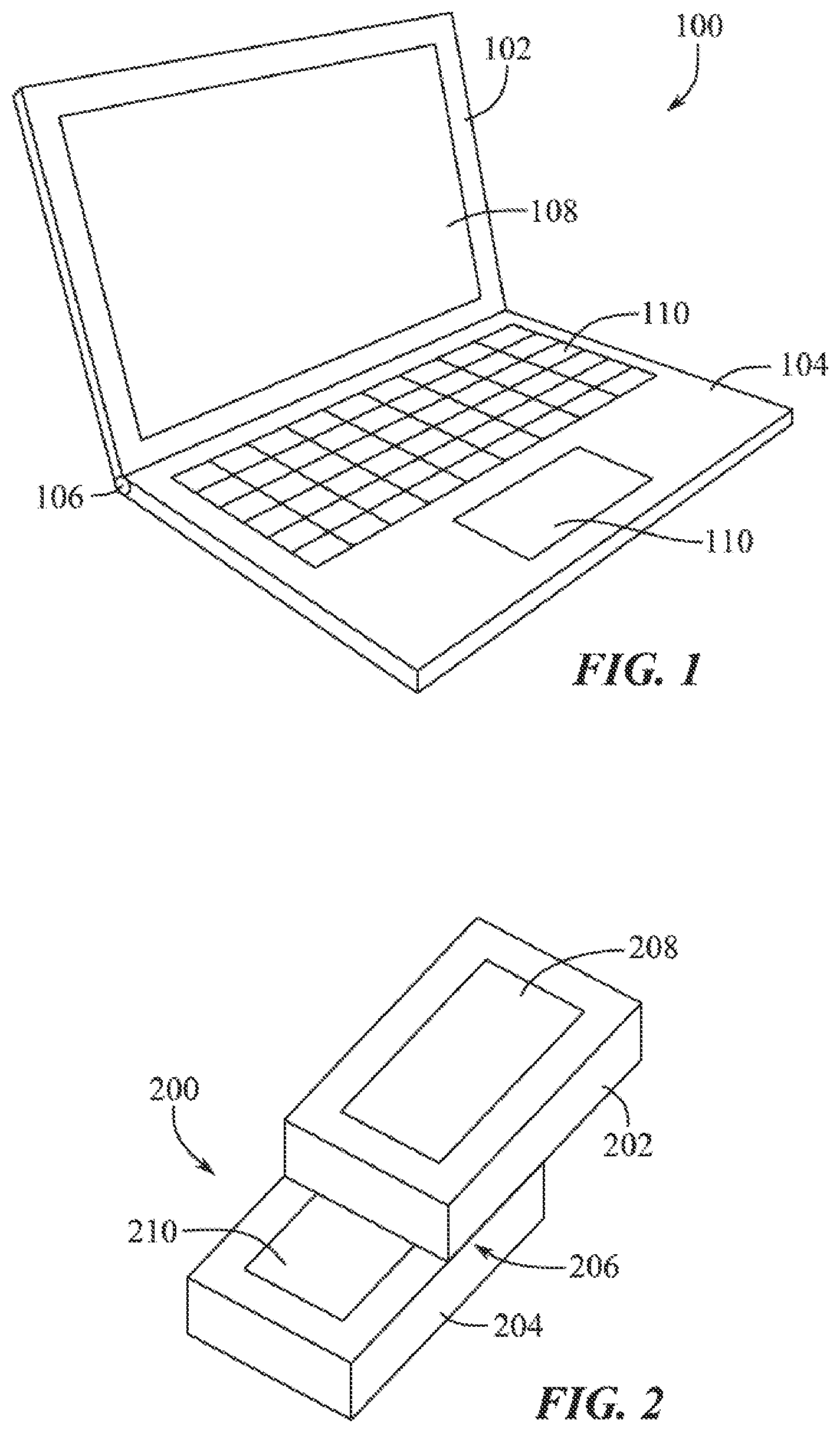 Patent US12307046 Figure 1 – Position sensor