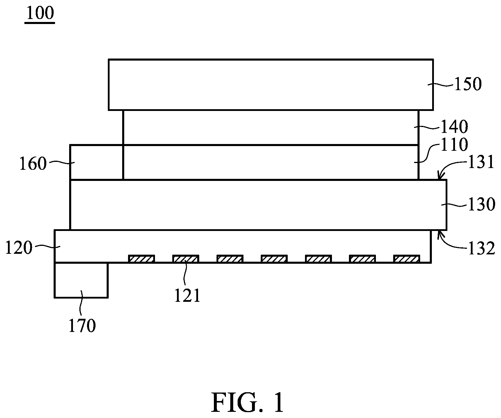 Patent US12307048 Figure 1 – Electronic device