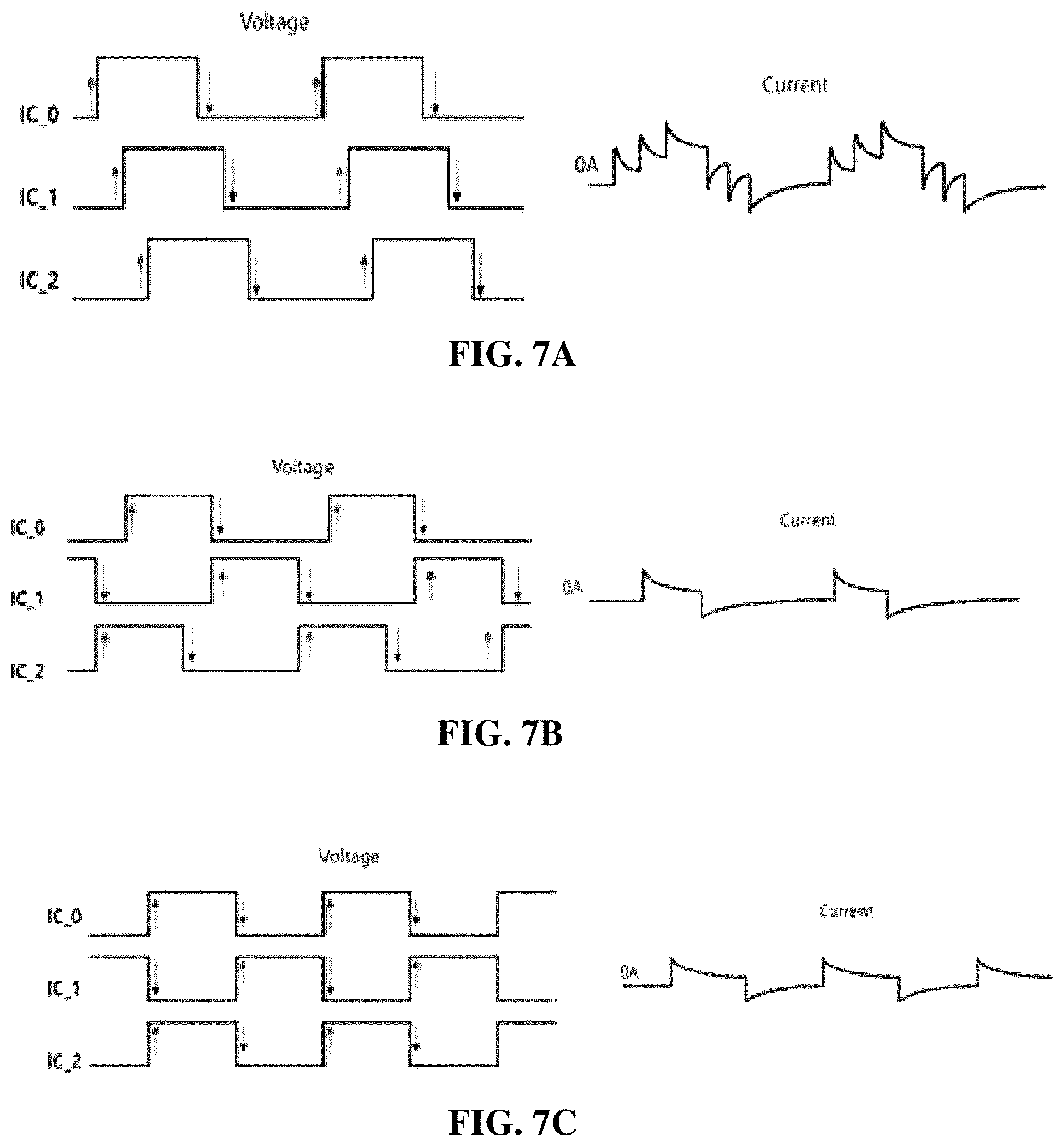Patent US12307049 Figure 7 – Method of driving touch panel for suppressing emi effect