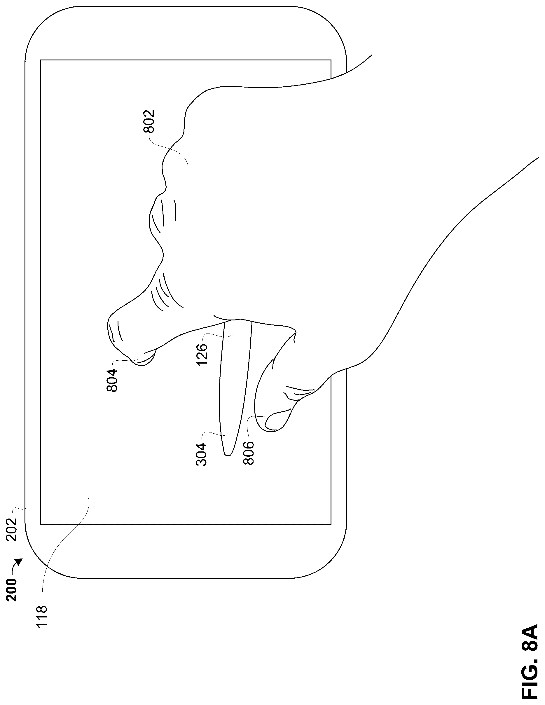 Patent US12307050 Figure 14 – Spurious hand signal rejection during stylus use